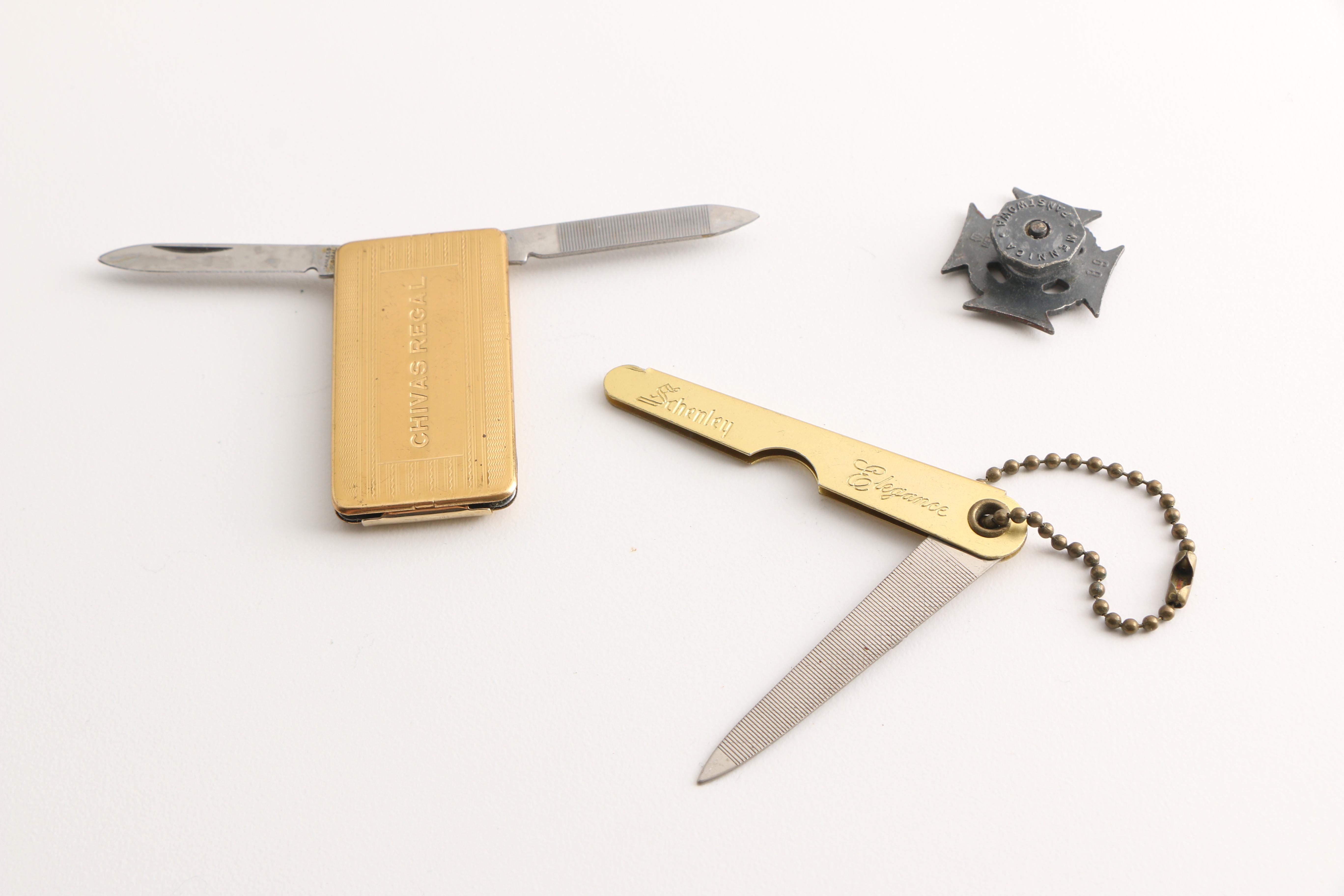 Assortment of Vintage Jewelry Including Boy Scouts Pieces