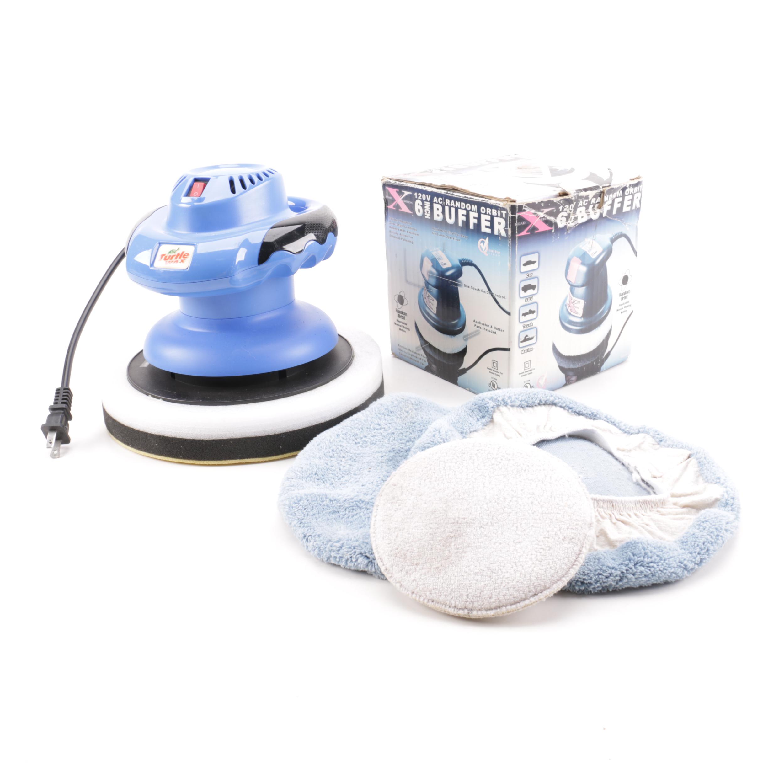 Turtle Wax Orbital Polisher with Road Expedition Buffer