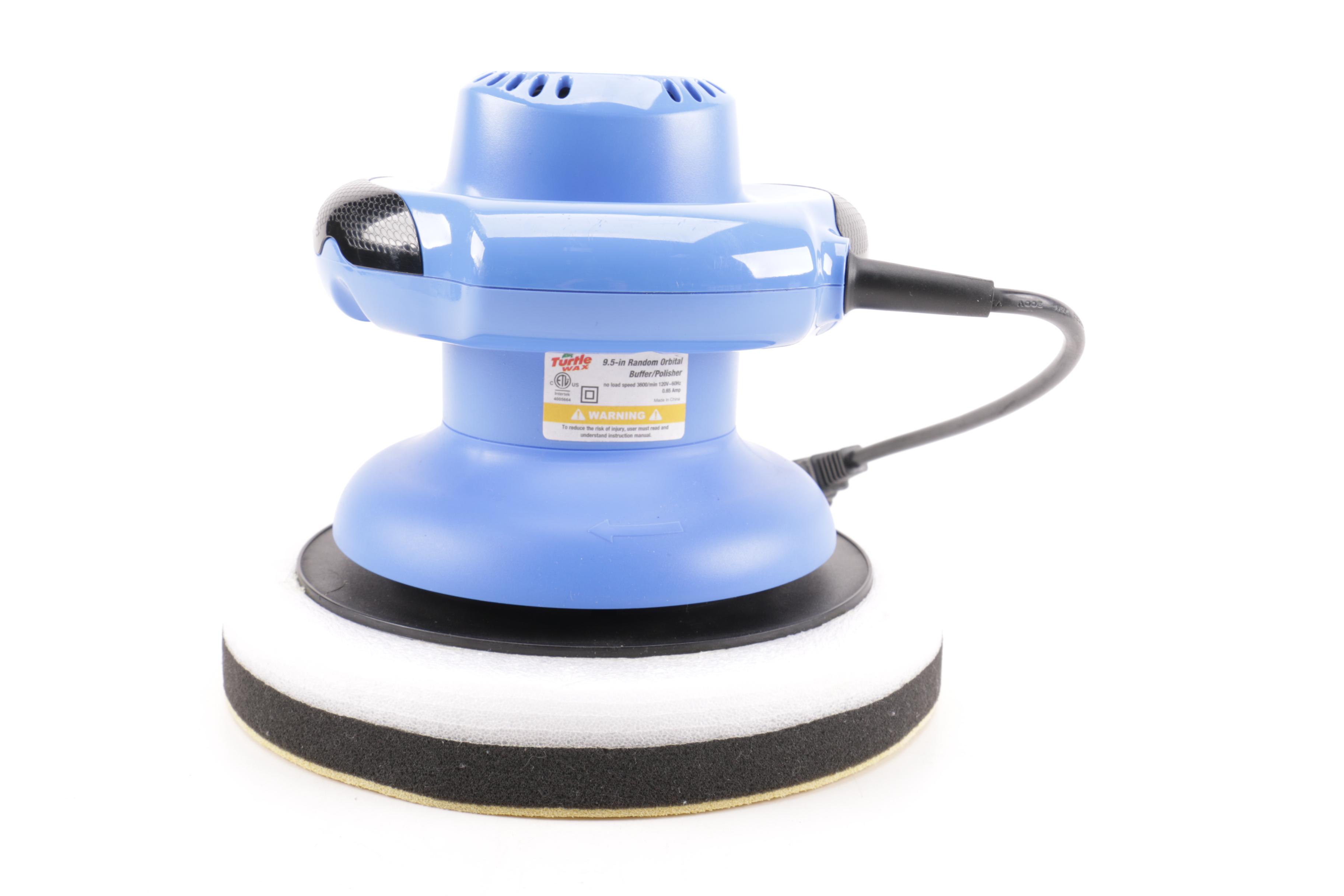 Turtle Wax Orbital Polisher with Road Expedition Buffer