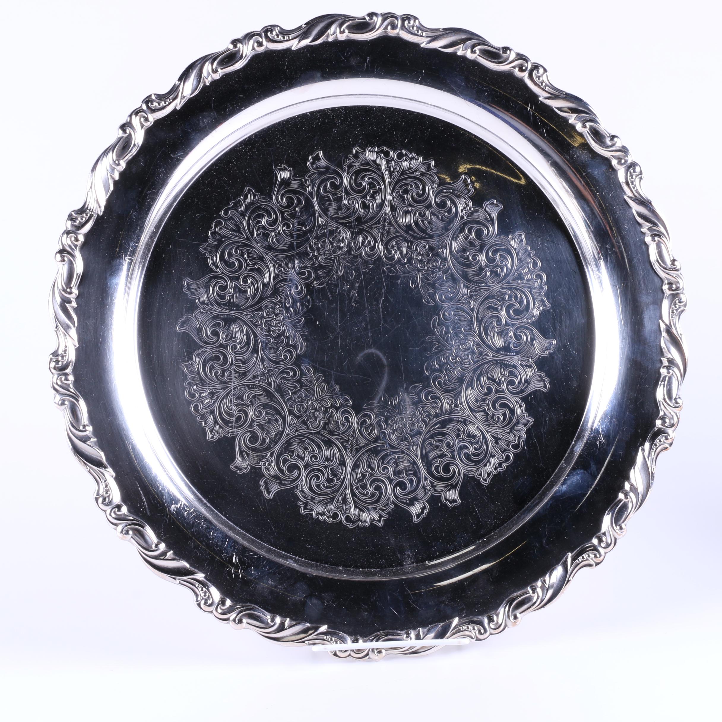 Silver Plate Serveware Including W & S Blackinton Co.