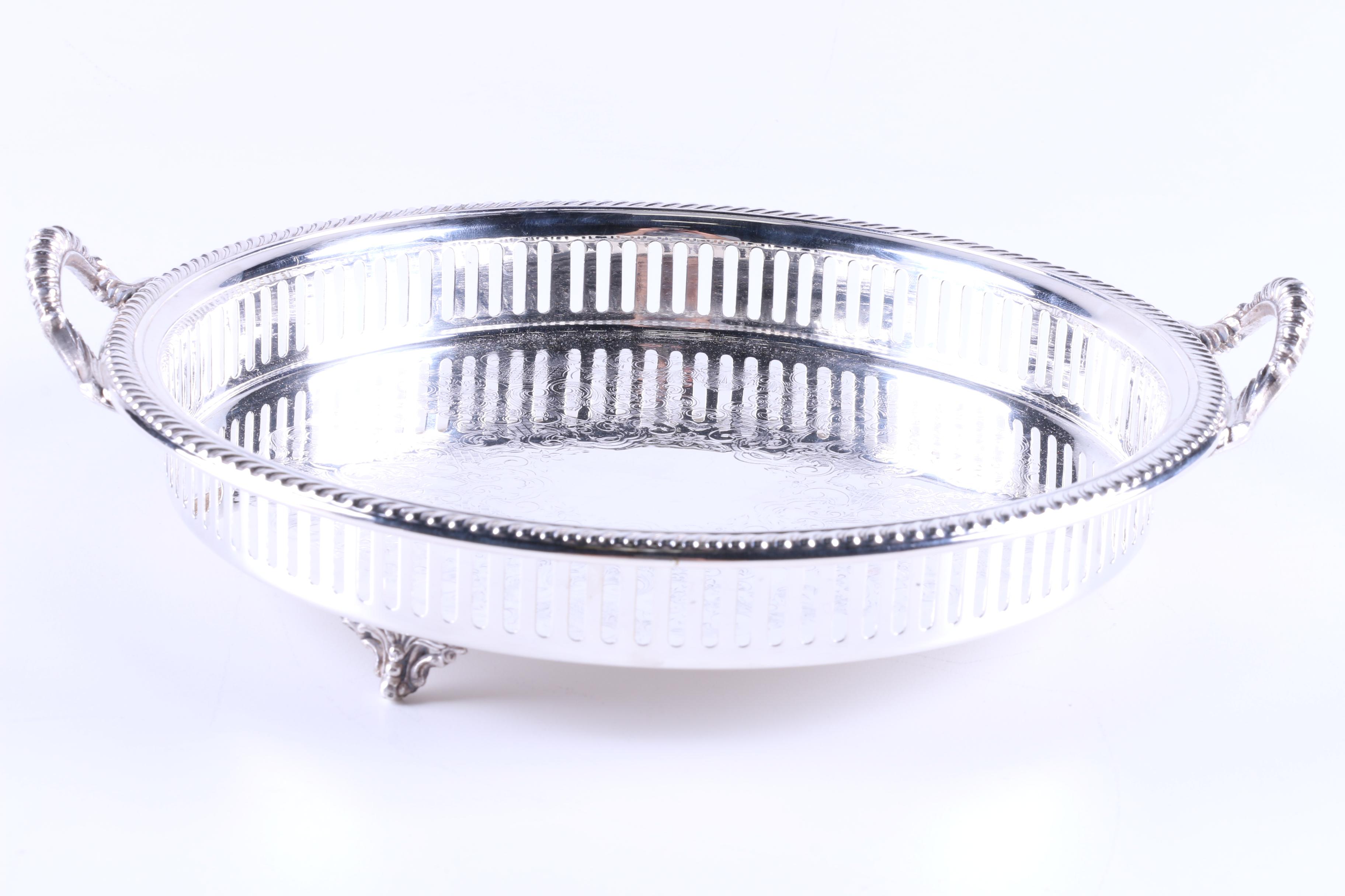 Silver Plate Serveware Including W & S Blackinton Co.