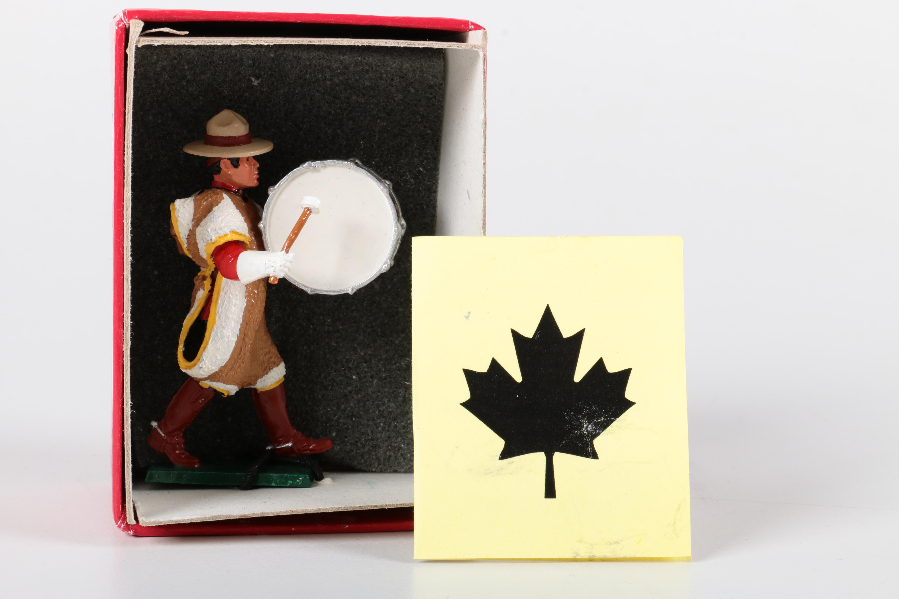 "Spirit of the Empire" Canadian Drummer Figurines by Rafm