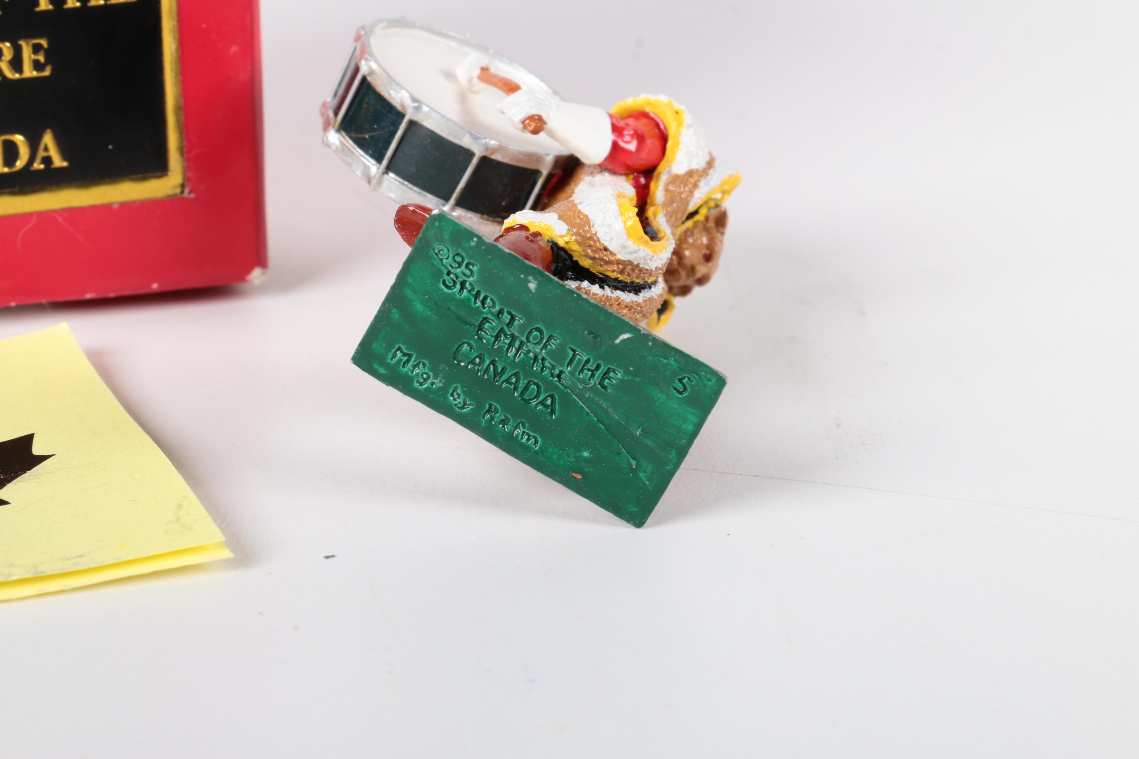 "Spirit of the Empire" Canadian Drummer Figurines by Rafm