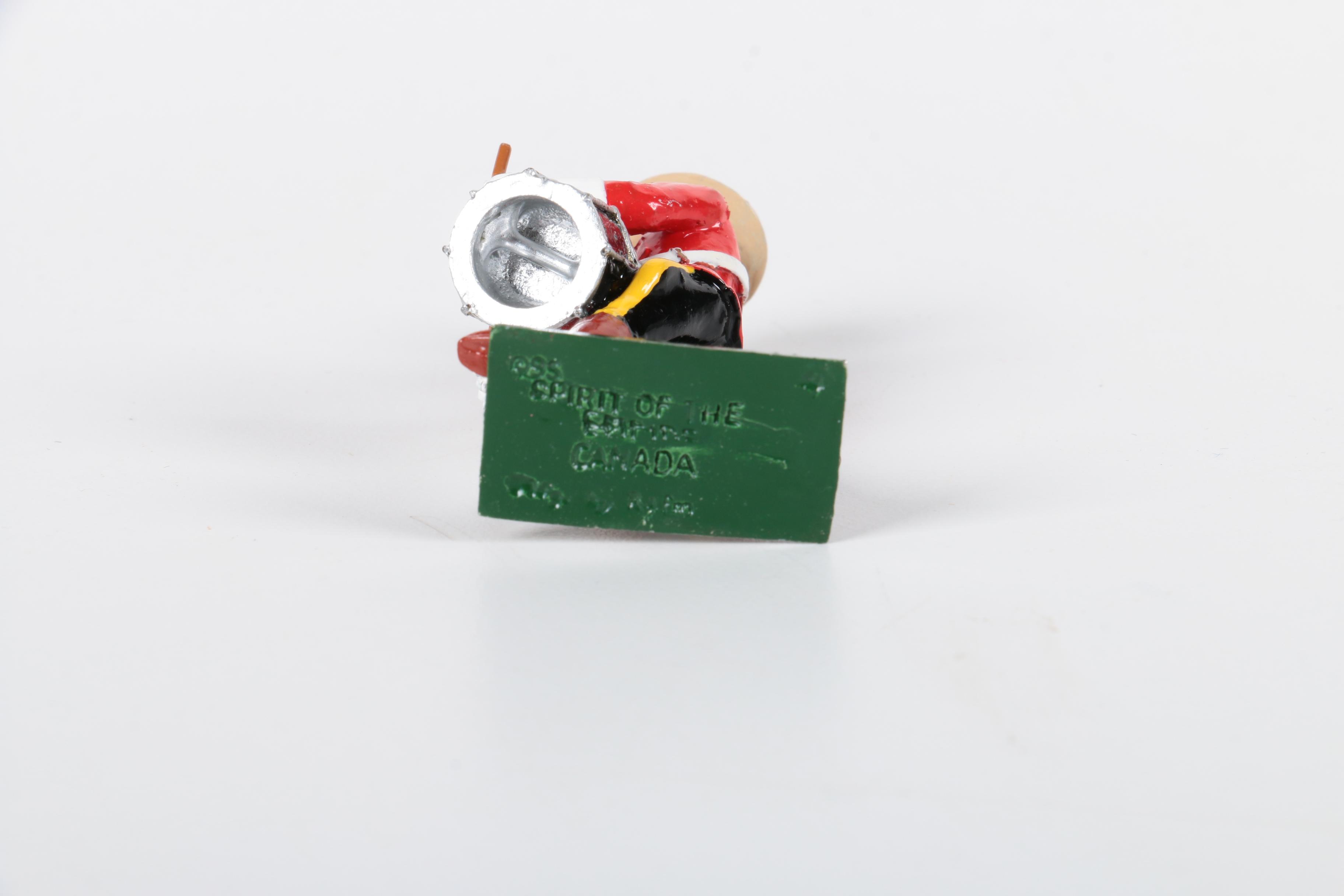 "Spirit of the Empire" Canadian Drummer Figurines by Rafm