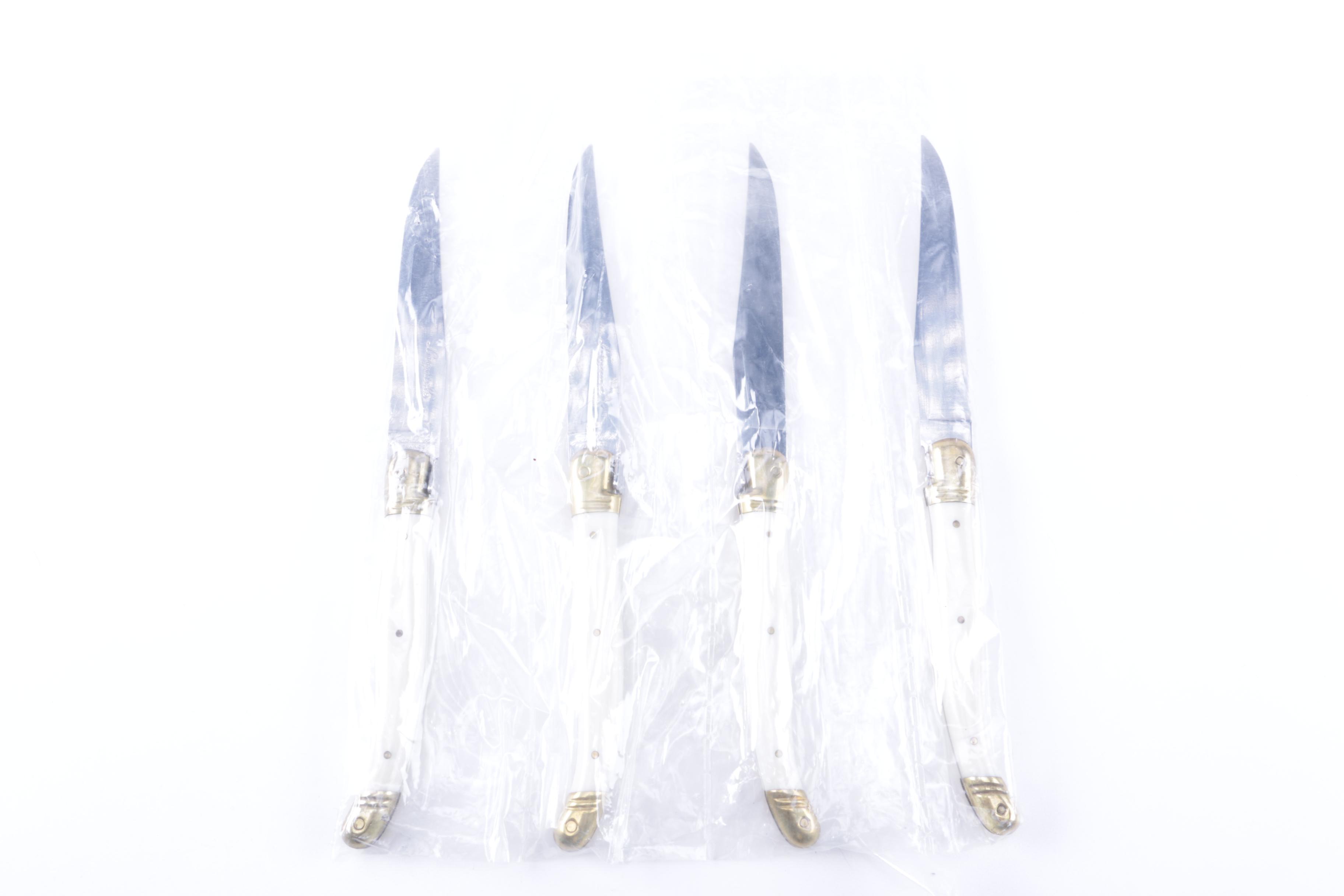 Jean Dubost Laguiole Knife Set