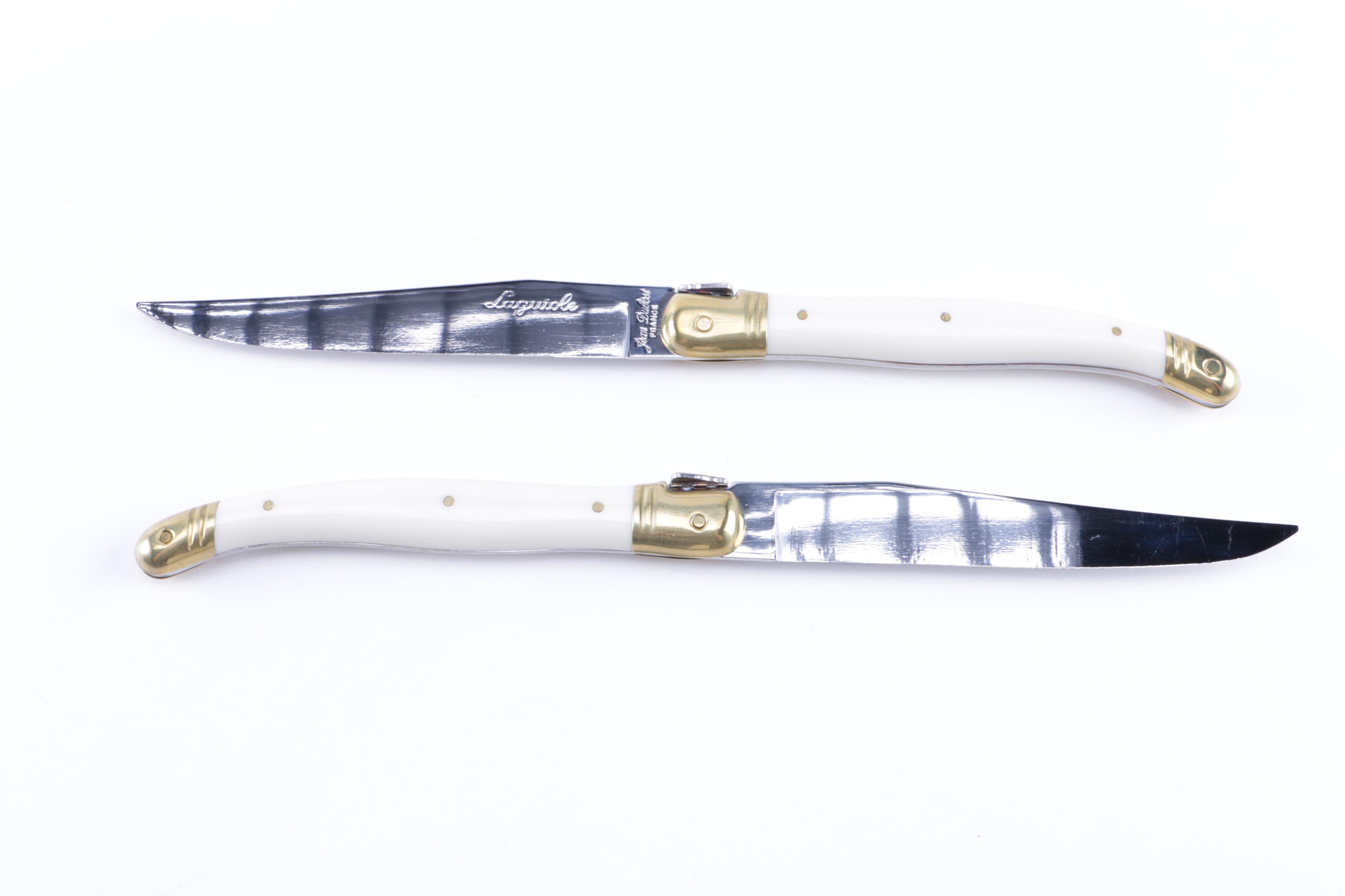 Jean Dubost Laguiole Knife Set