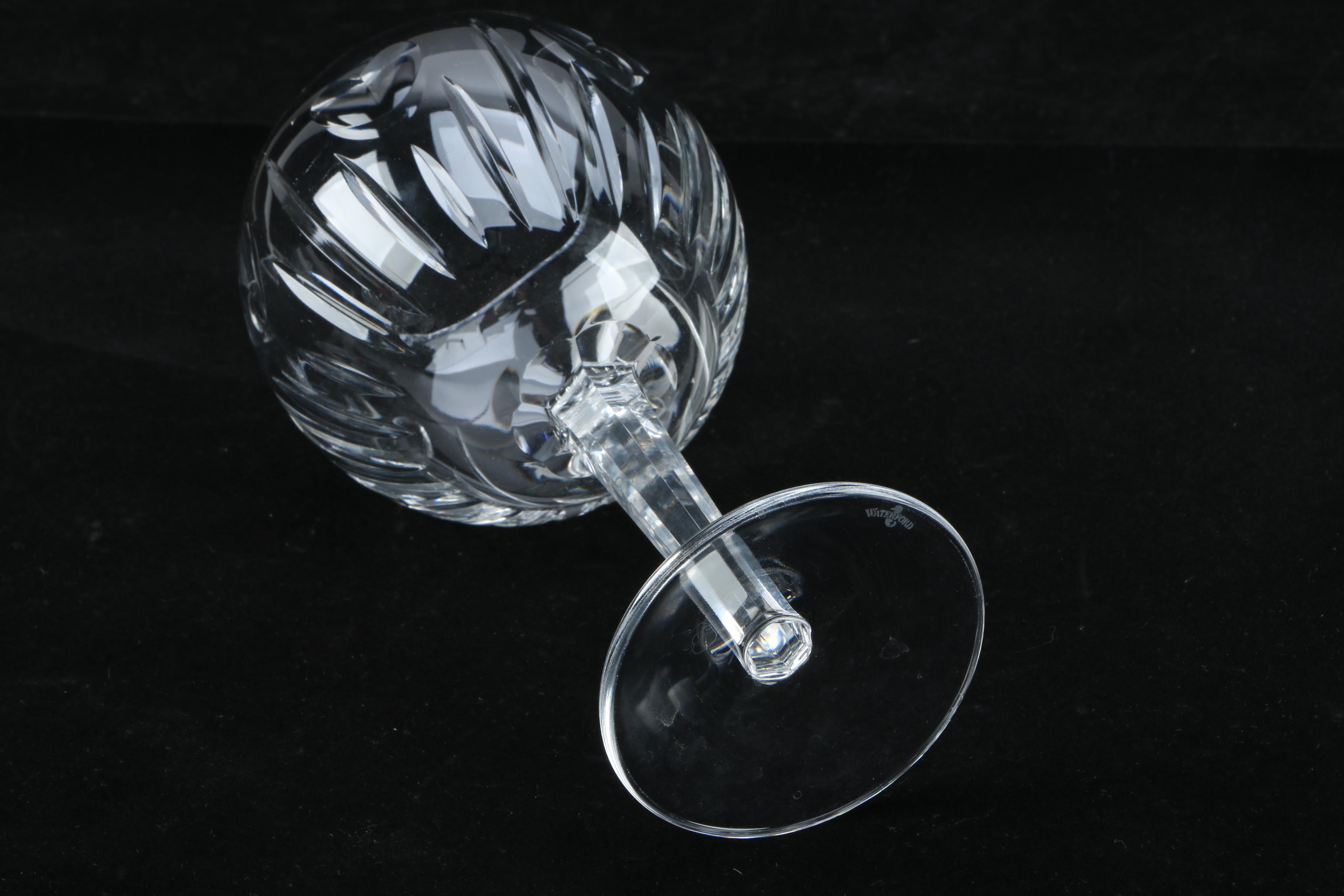 Waterford Crystal "Millenium Series" and Balloon Wine Glasses