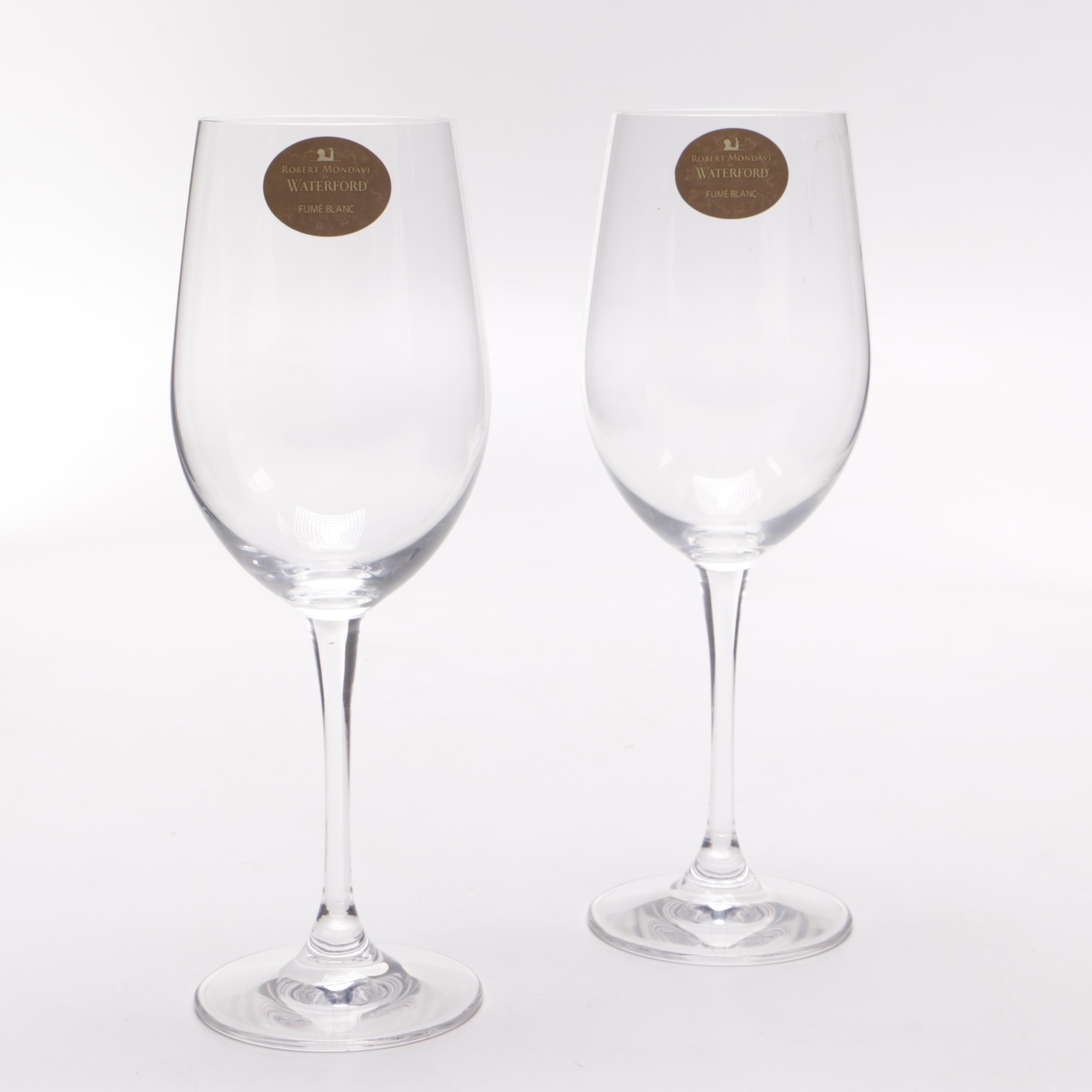 Robert Mondavi by Waterford Crystal "Fumé Blanc" Wine Glasses