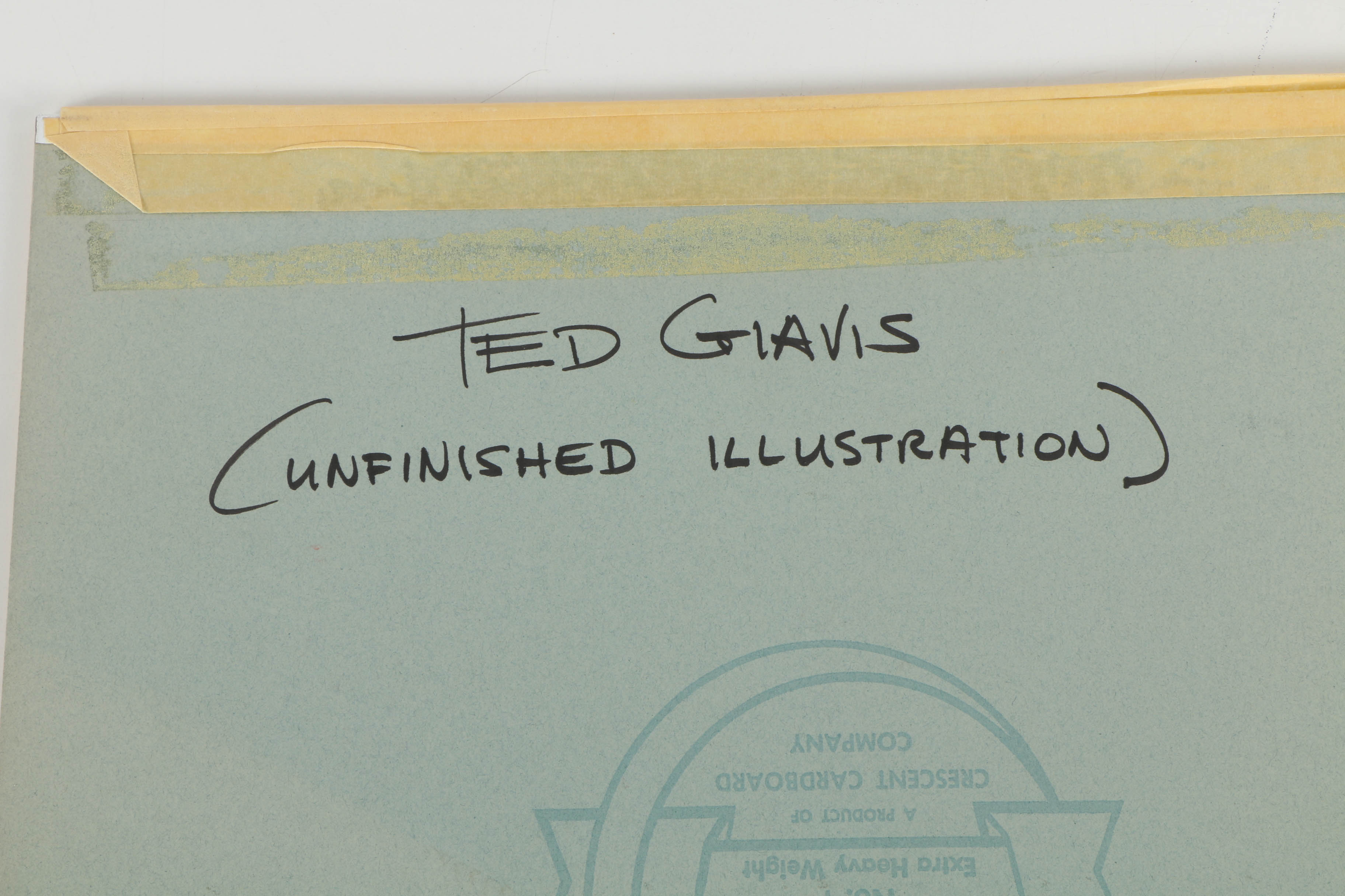 Assortment of Ted Giavis and Other Mixed Media Paintings of Young Children