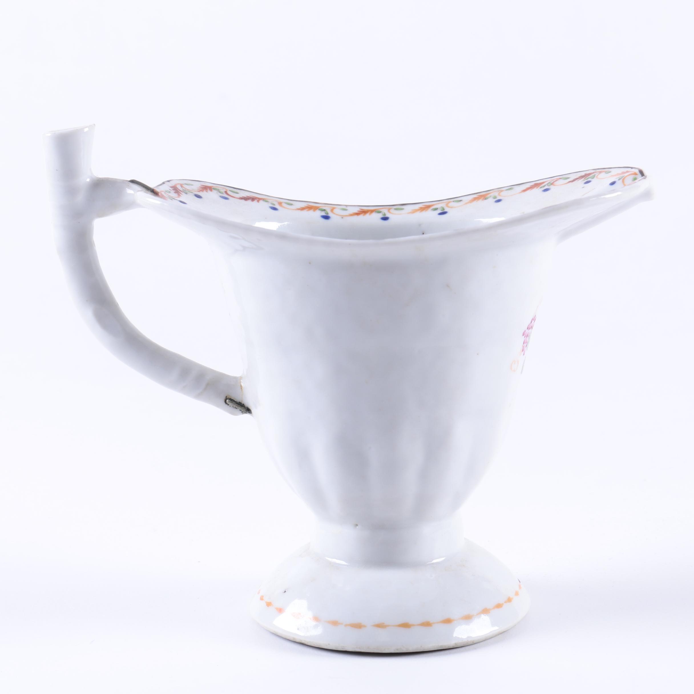 Antique Porcelain Tableware Including Chinese Export