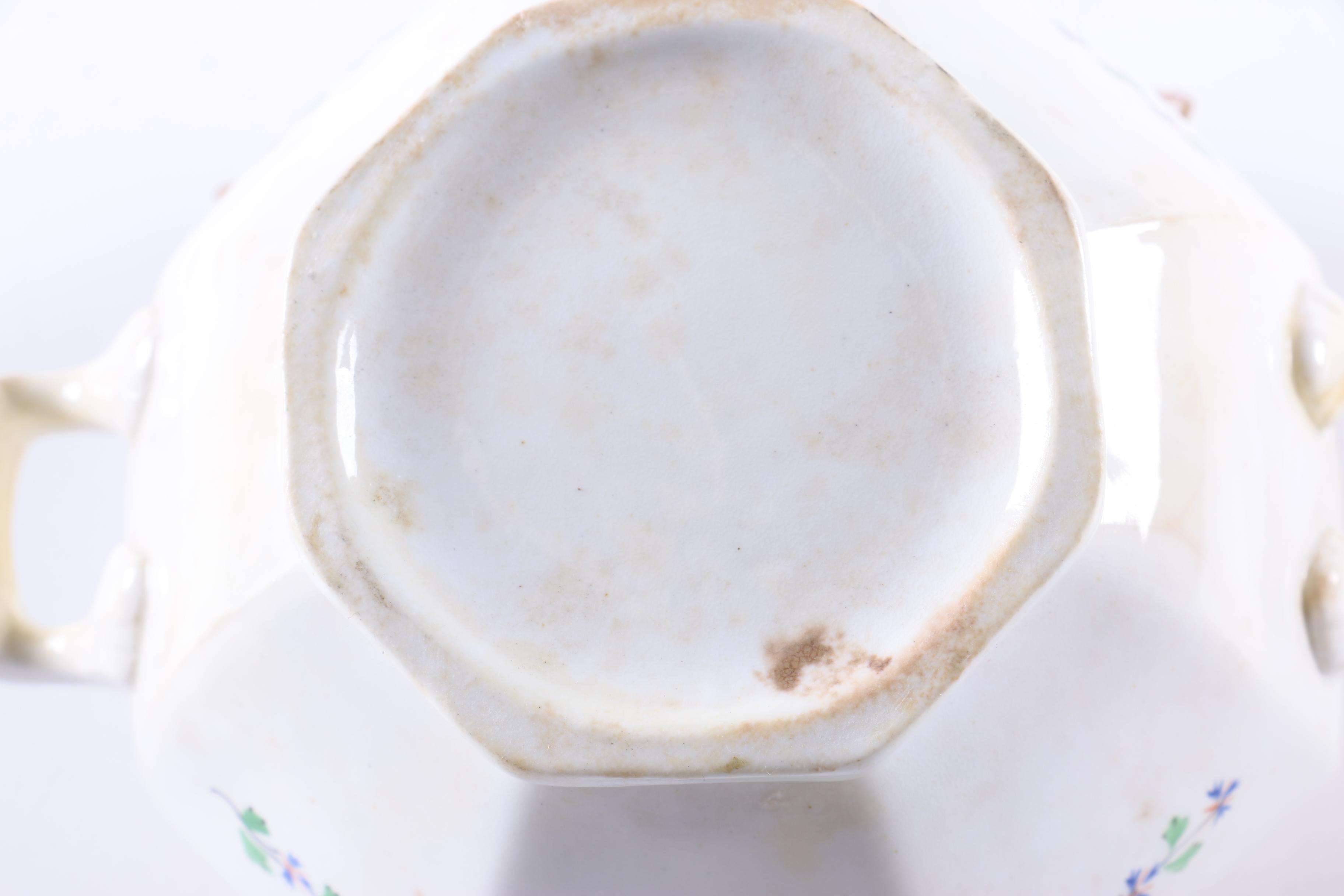 Antique Porcelain Tableware Including Chinese Export