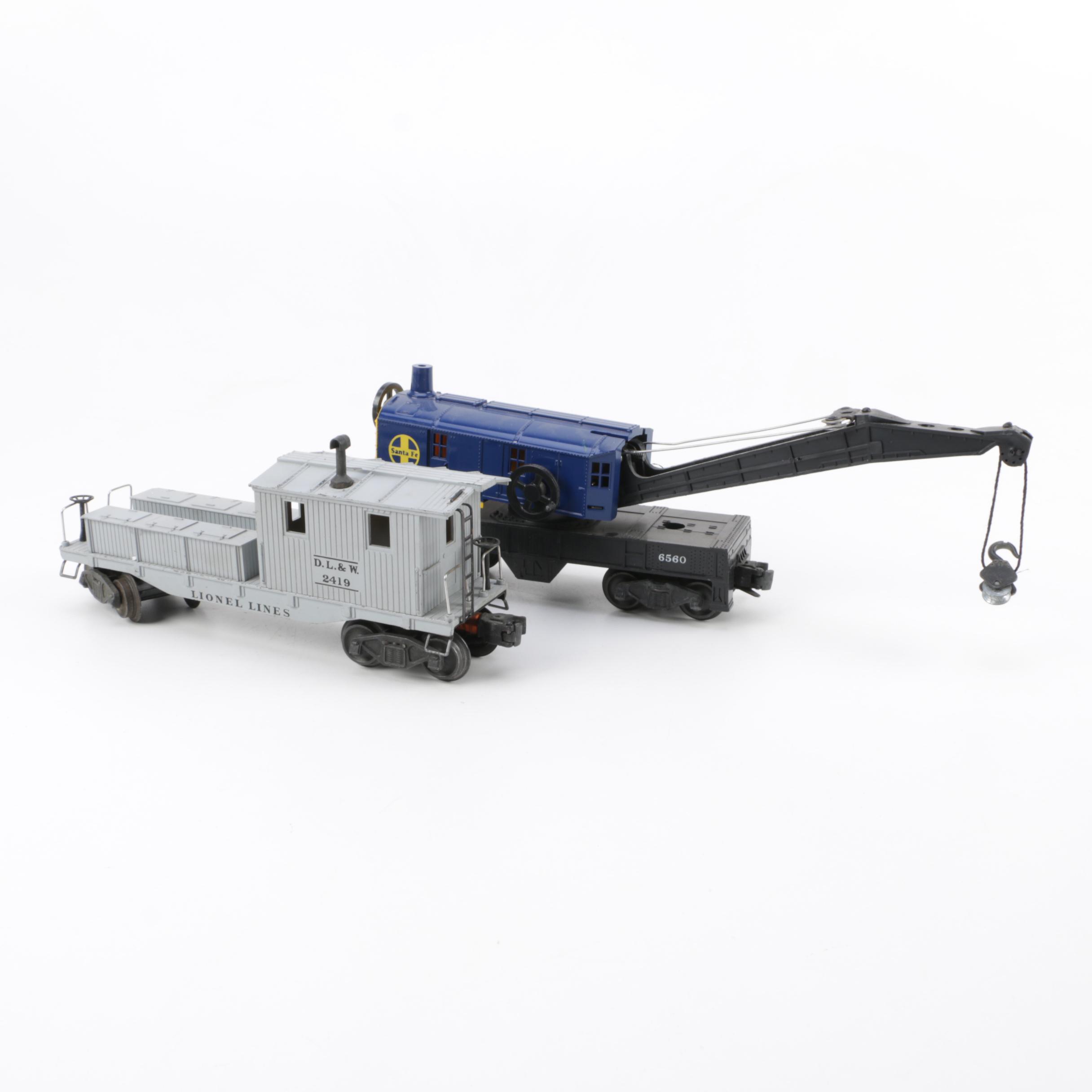 Lionel O Scale Train Cars