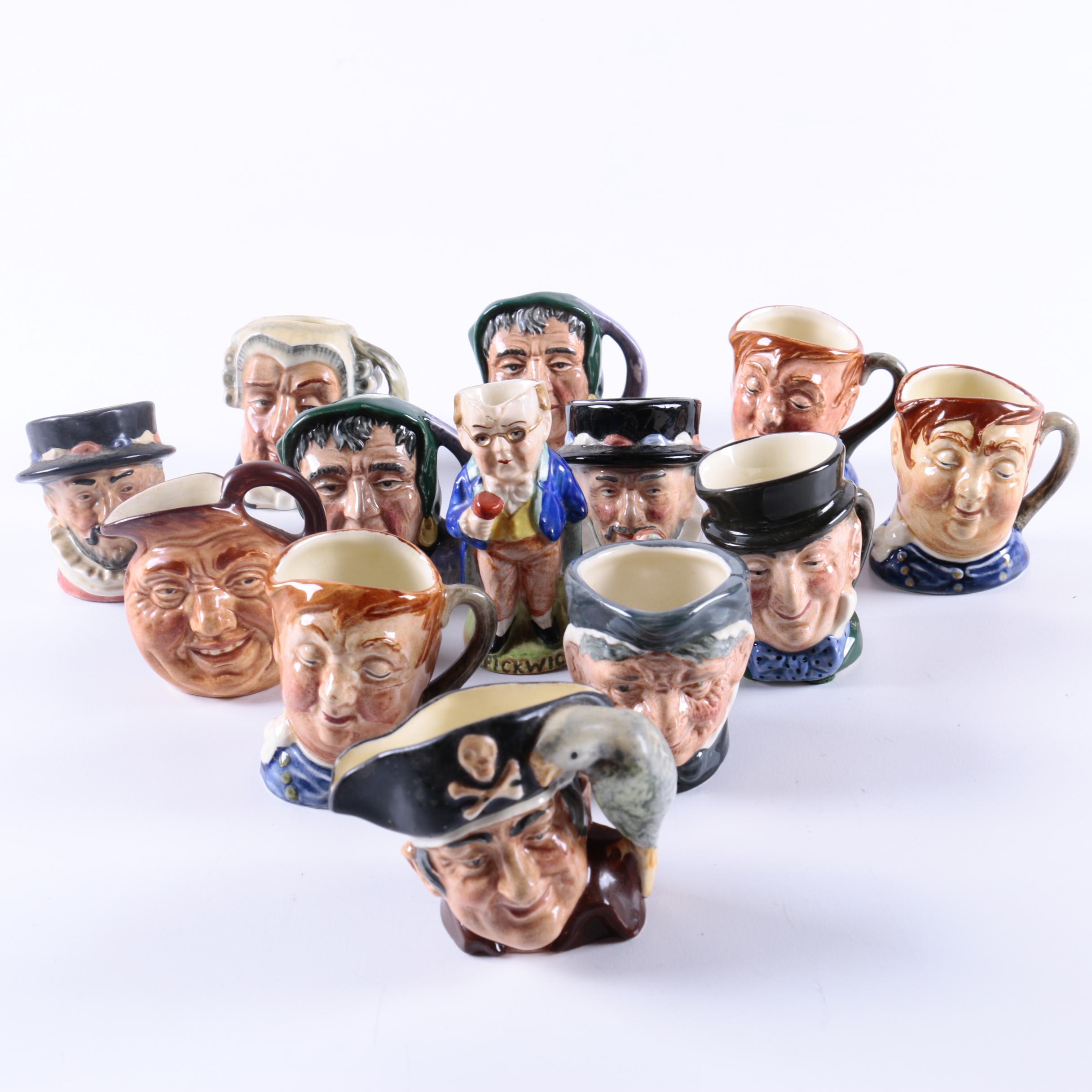 Vintage Porcelain Royal Doulton Toby Jugs