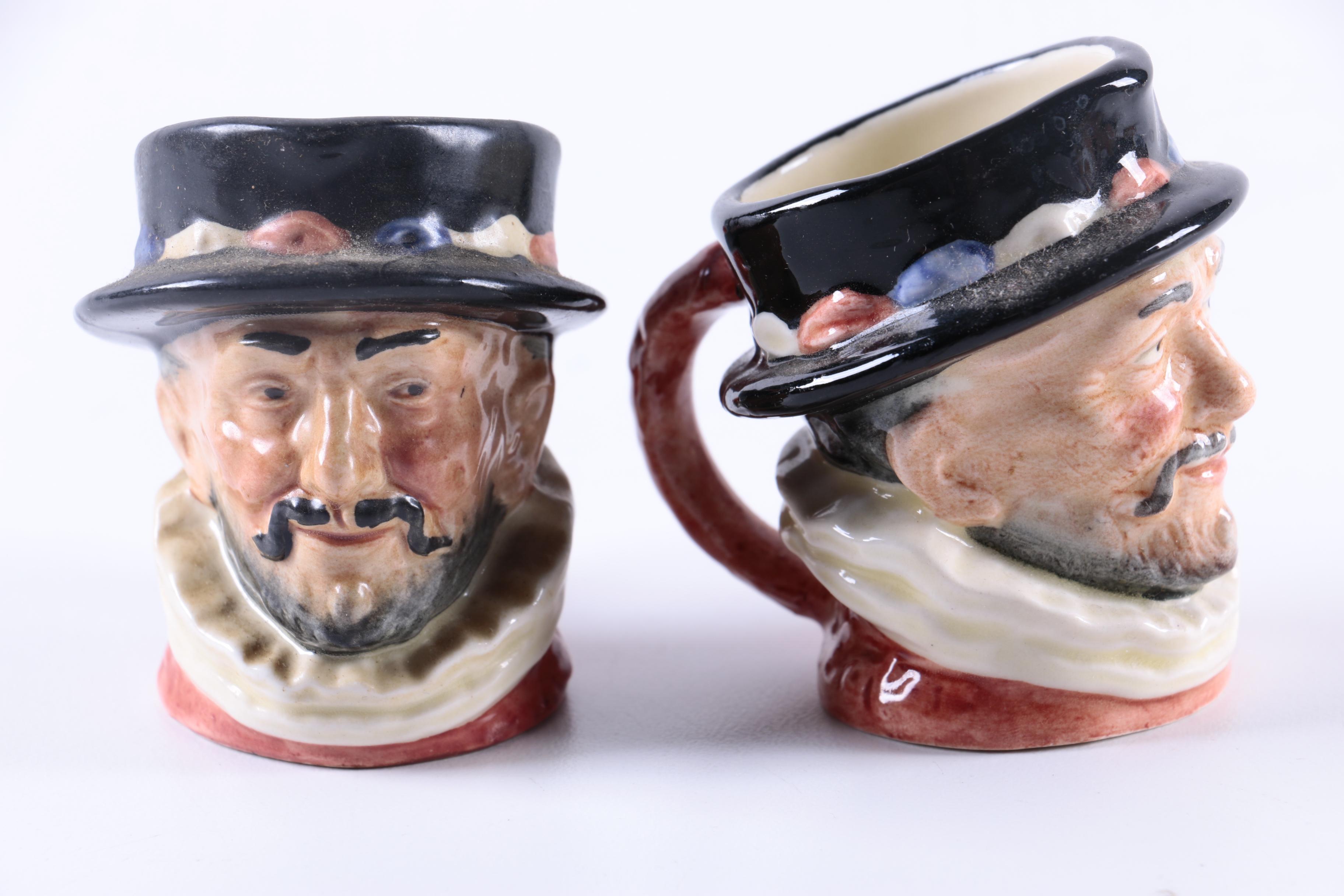 Vintage Porcelain Royal Doulton Toby Jugs