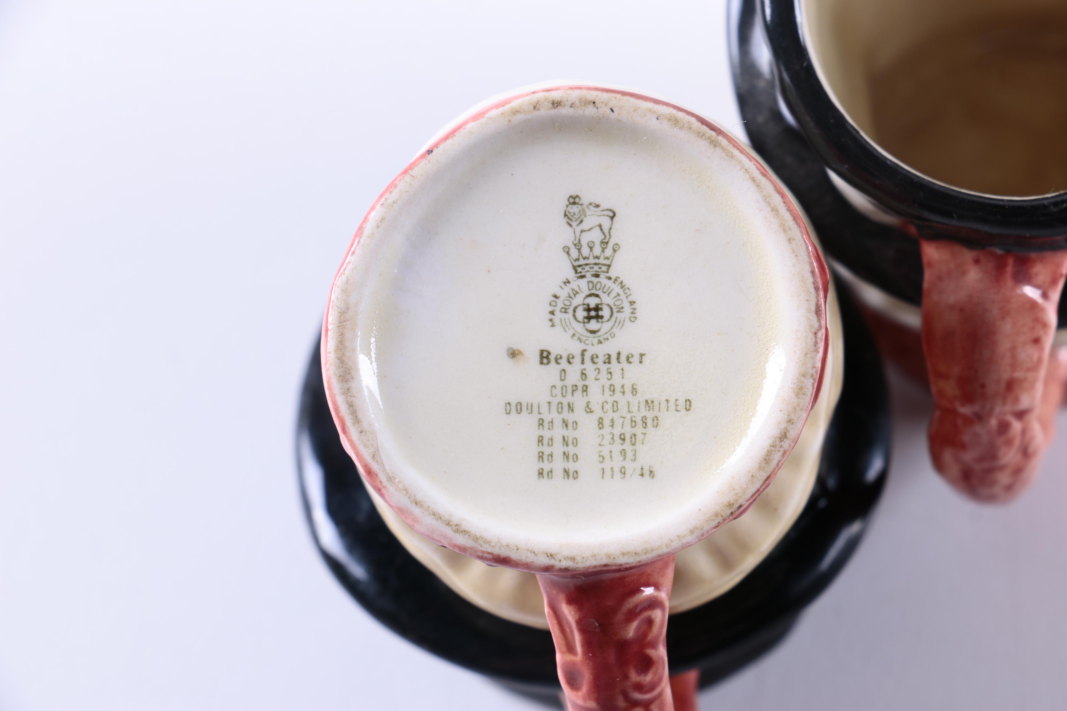 Vintage Porcelain Royal Doulton Toby Jugs