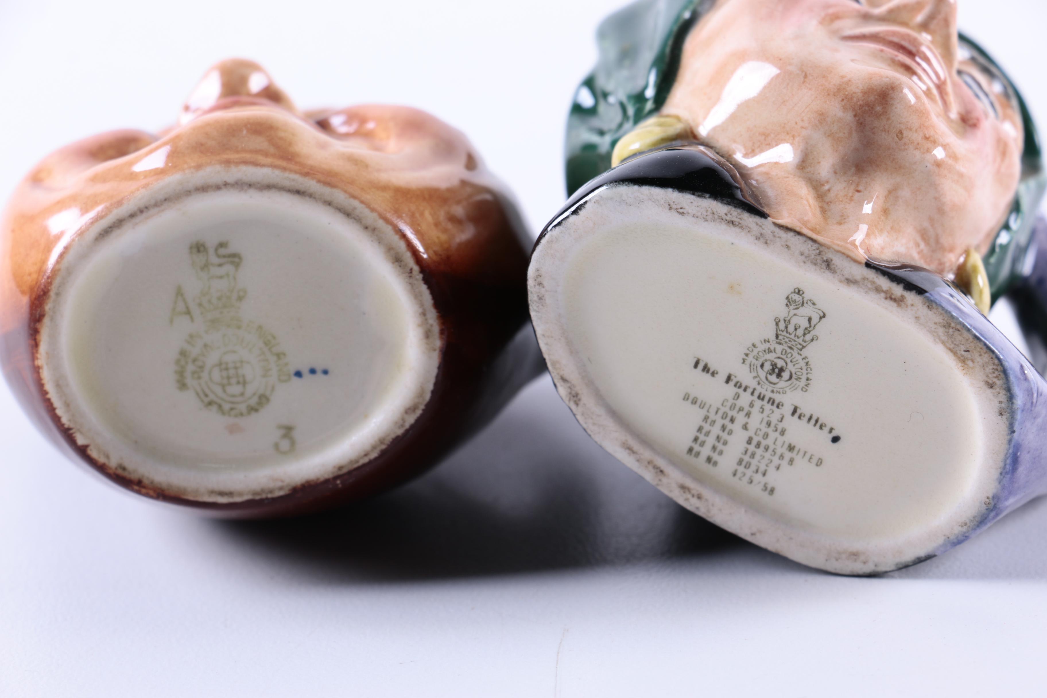 Vintage Porcelain Royal Doulton Toby Jugs