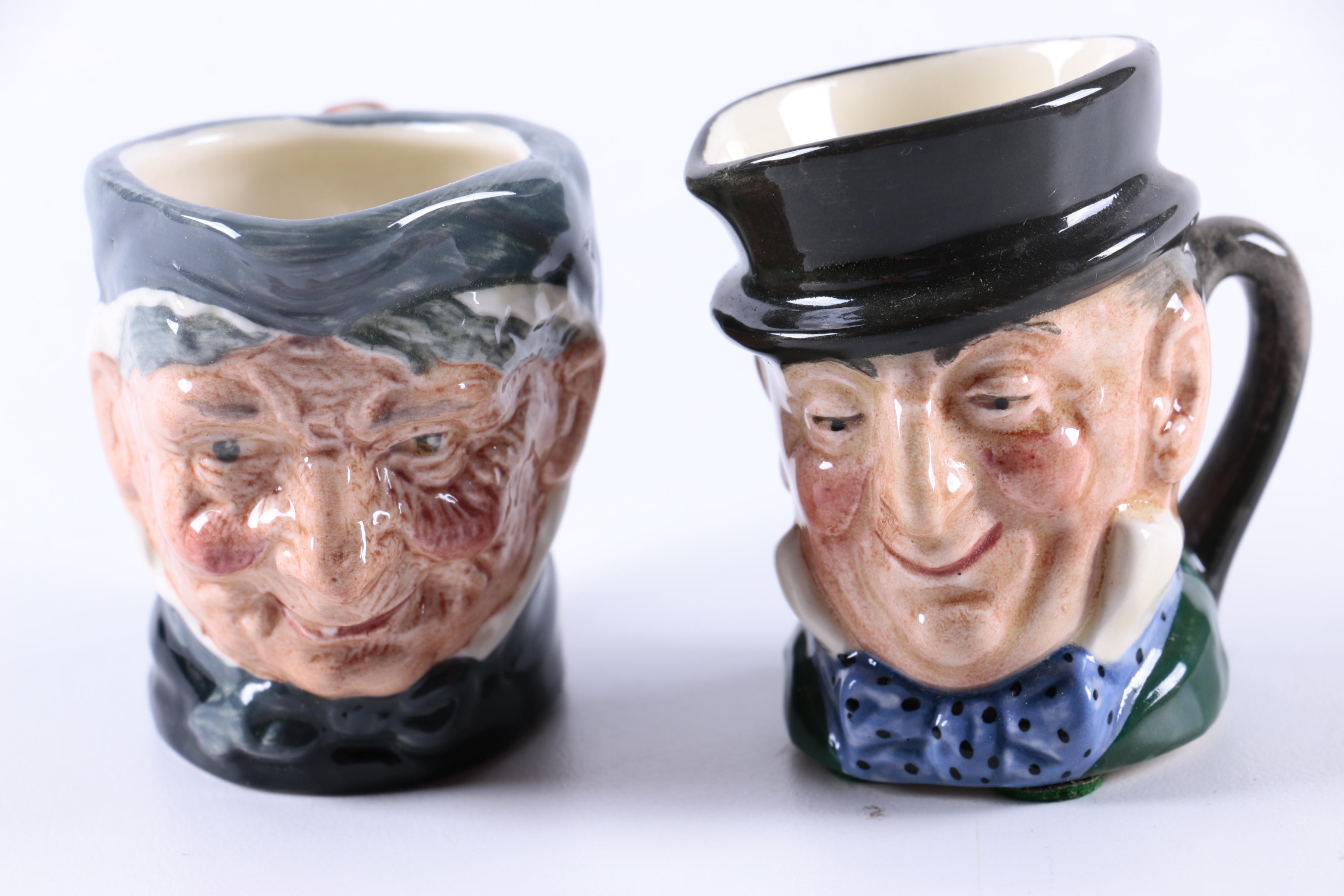 Vintage Porcelain Royal Doulton Toby Jugs