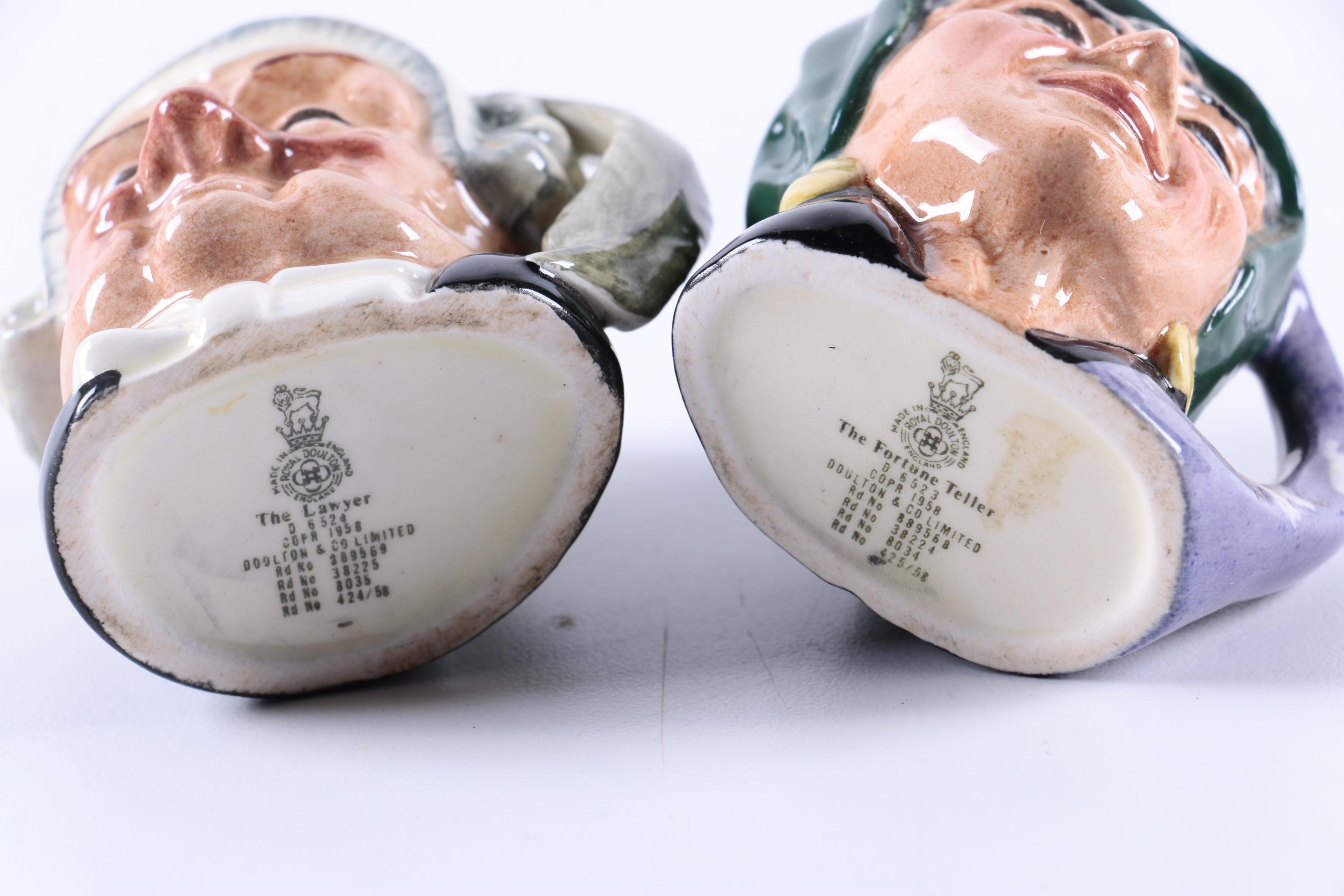 Vintage Porcelain Royal Doulton Toby Jugs