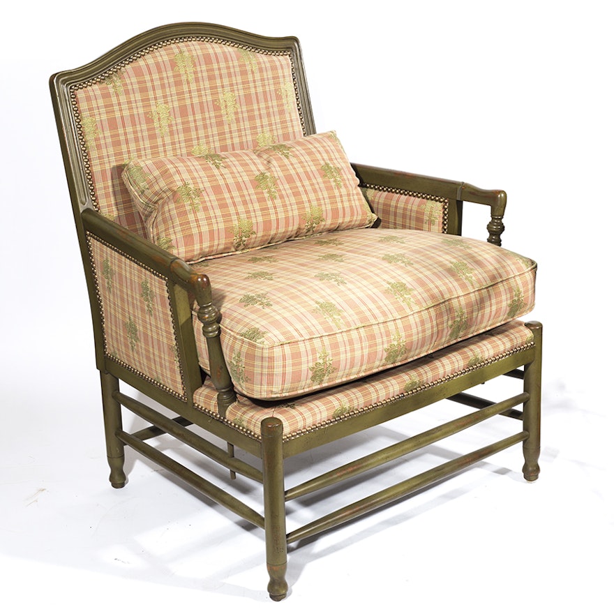 Bergère Style Armchair by Isenhour Furniture