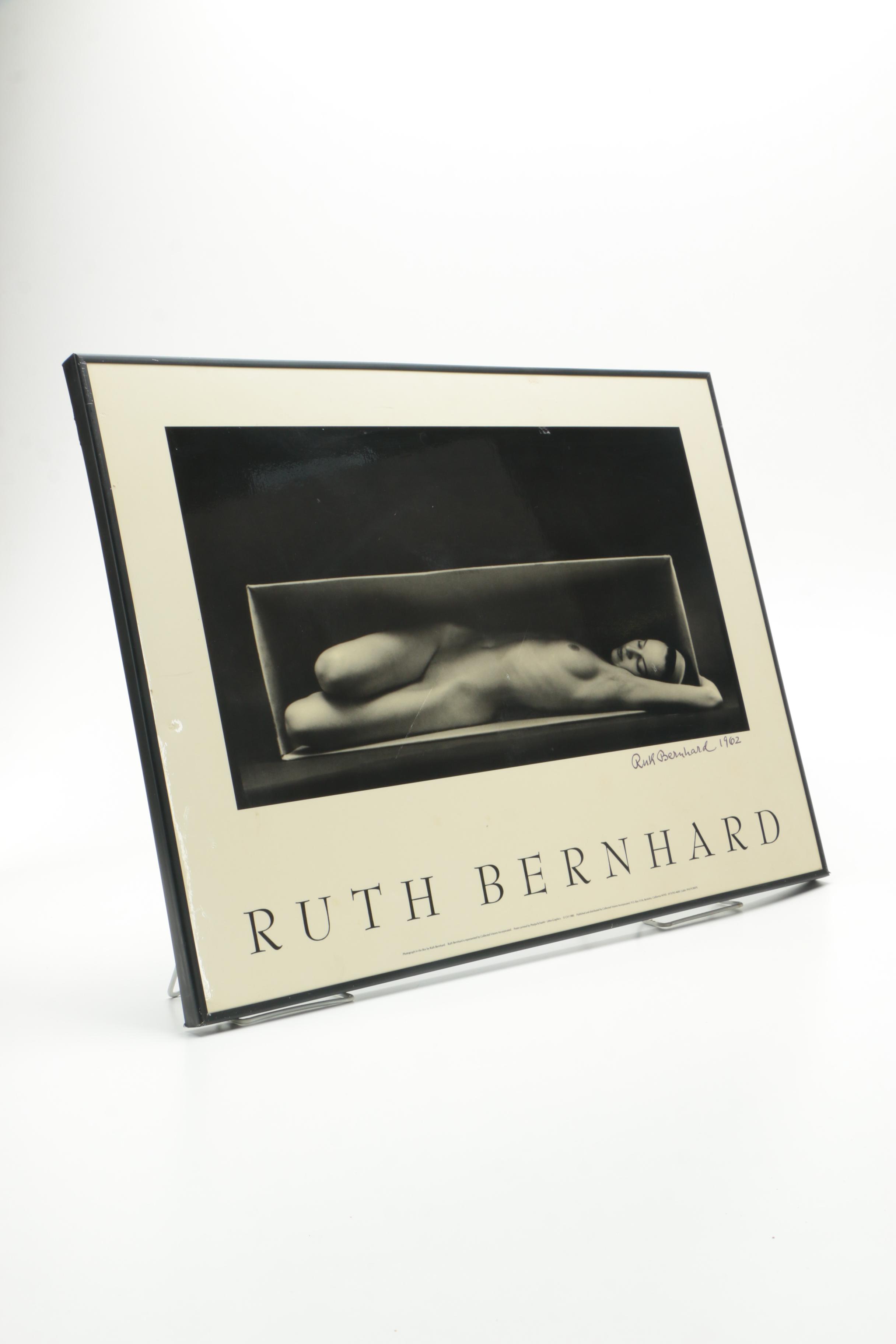 Signed Offset Lithograph of the Photograph "In The Box" by Ruth Bernhard