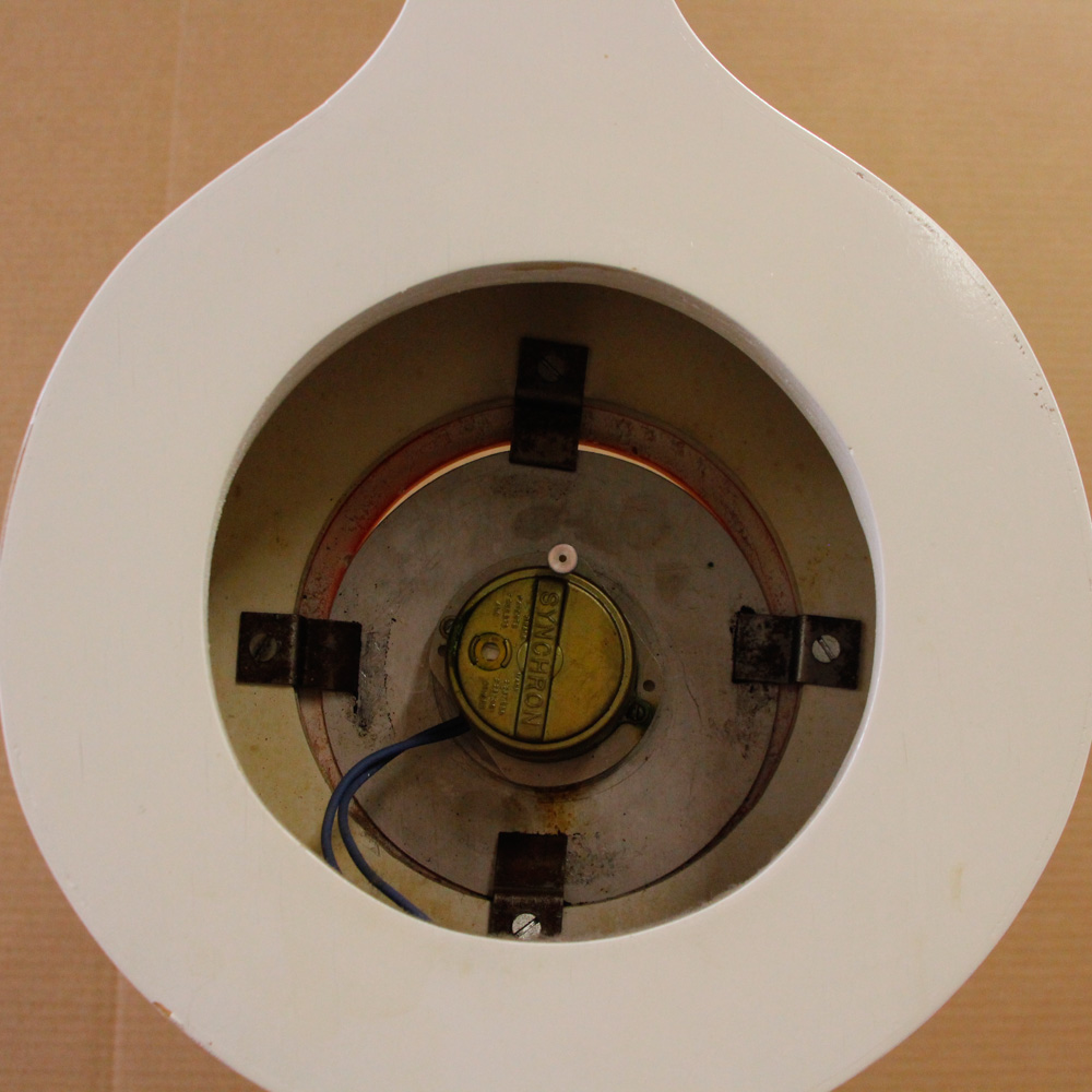 Synchron Clock with Custom Stylized Standing Case