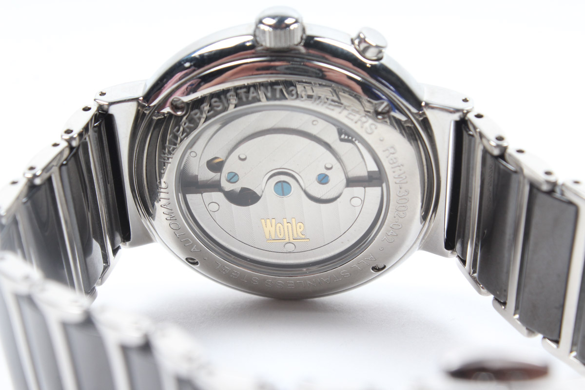 Wohler Automatic Watch with Crystal Back