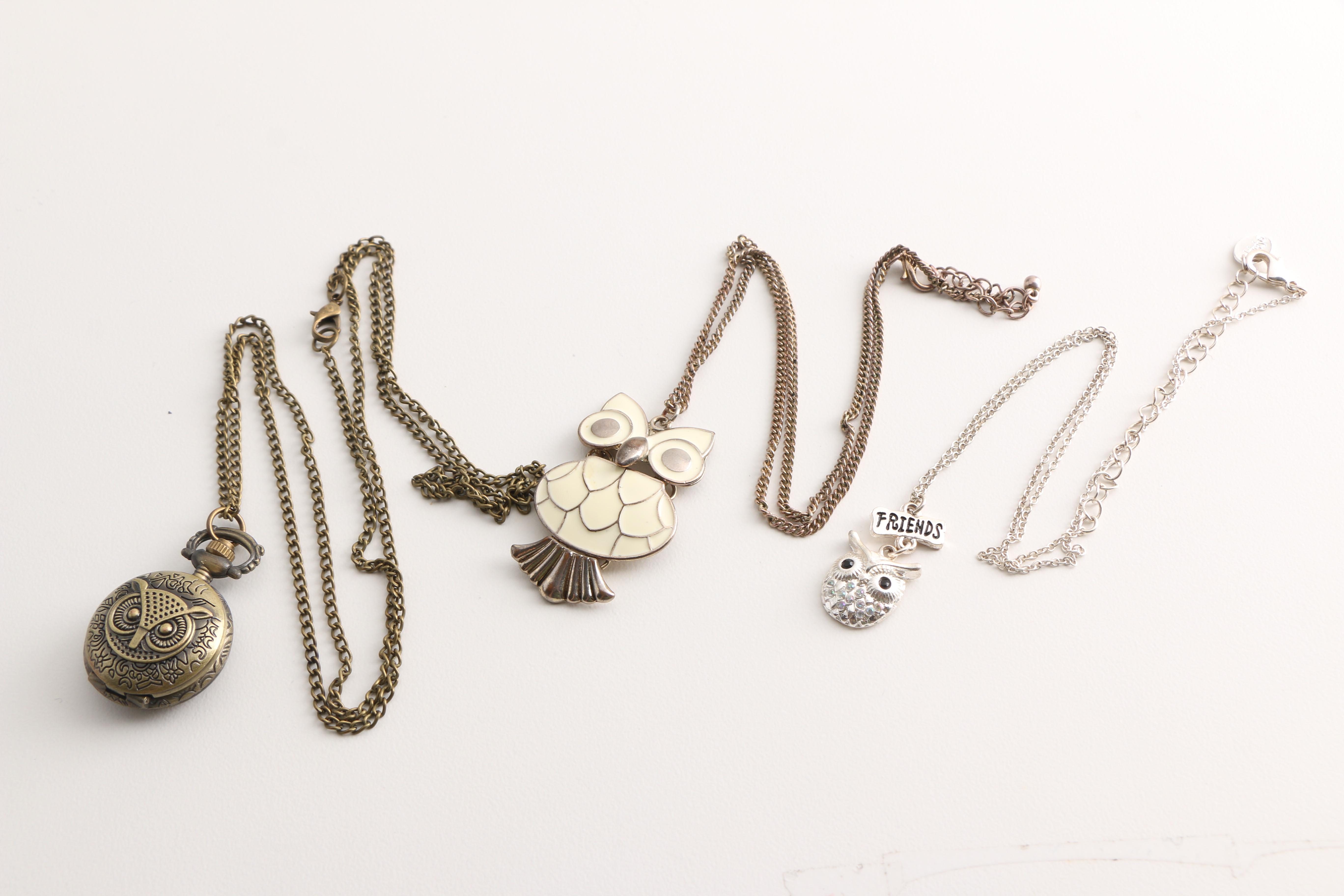 Owl Themed Jewelry Assortment