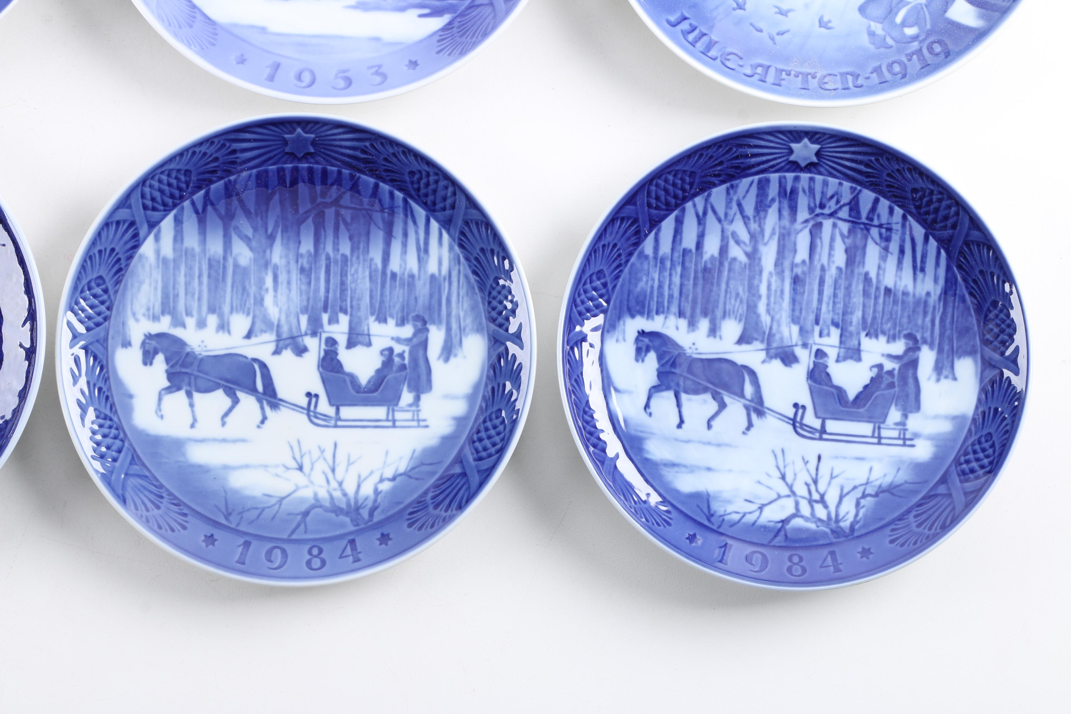 Decorative Porcelain Bing & Grondahl and Royal Copenhagen Plates