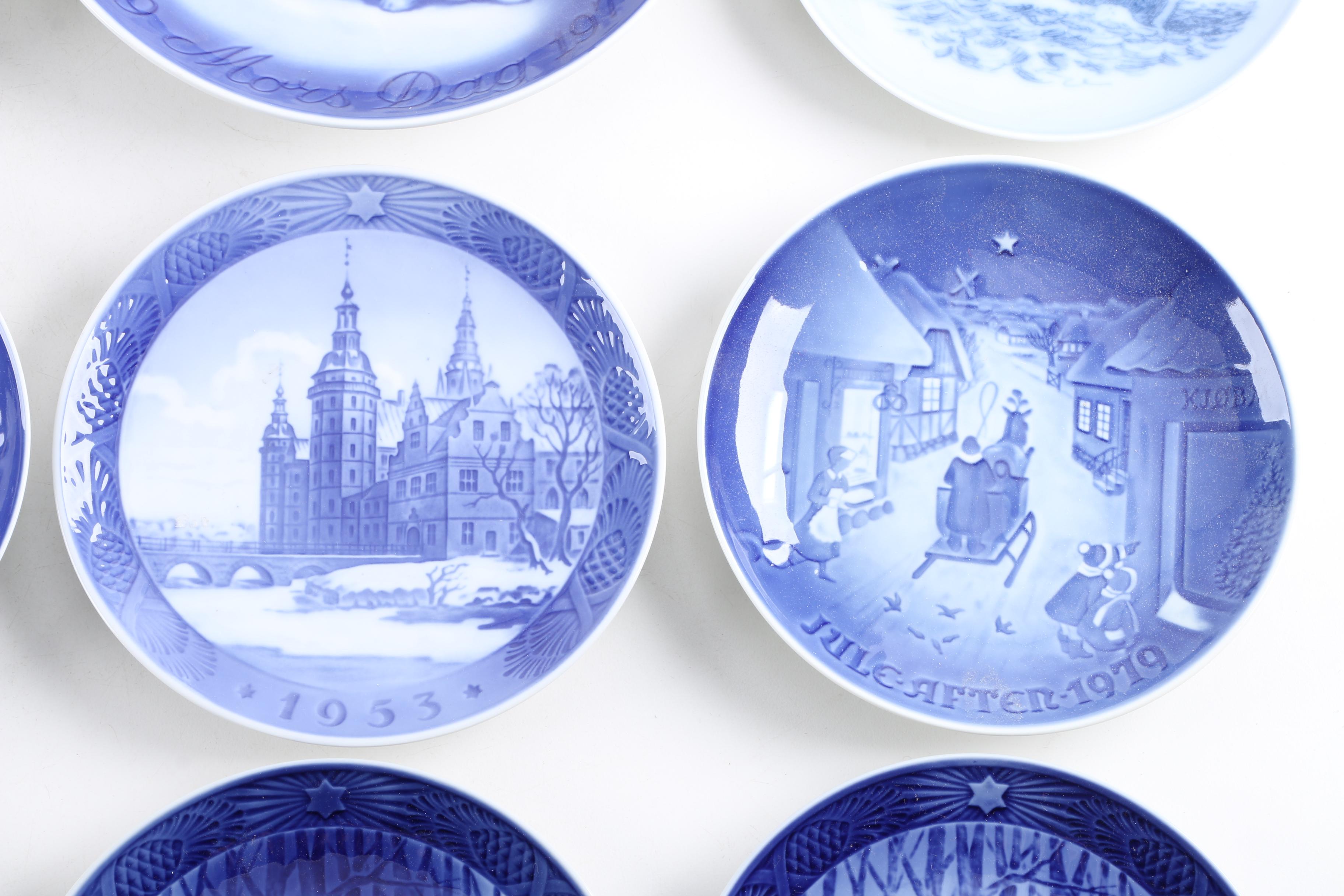 Decorative Porcelain Bing & Grondahl and Royal Copenhagen Plates