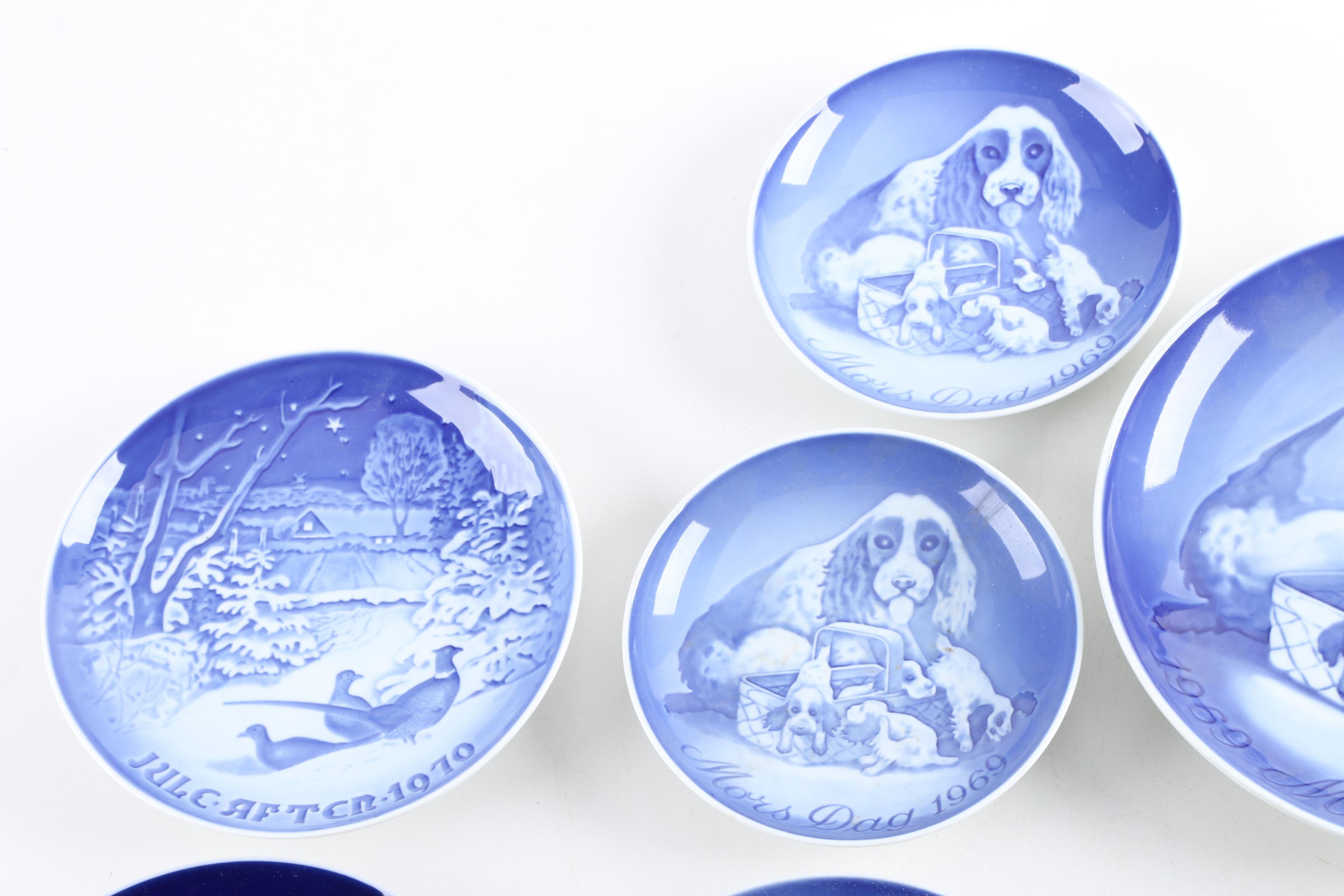 Decorative Porcelain Bing & Grondahl and Royal Copenhagen Plates