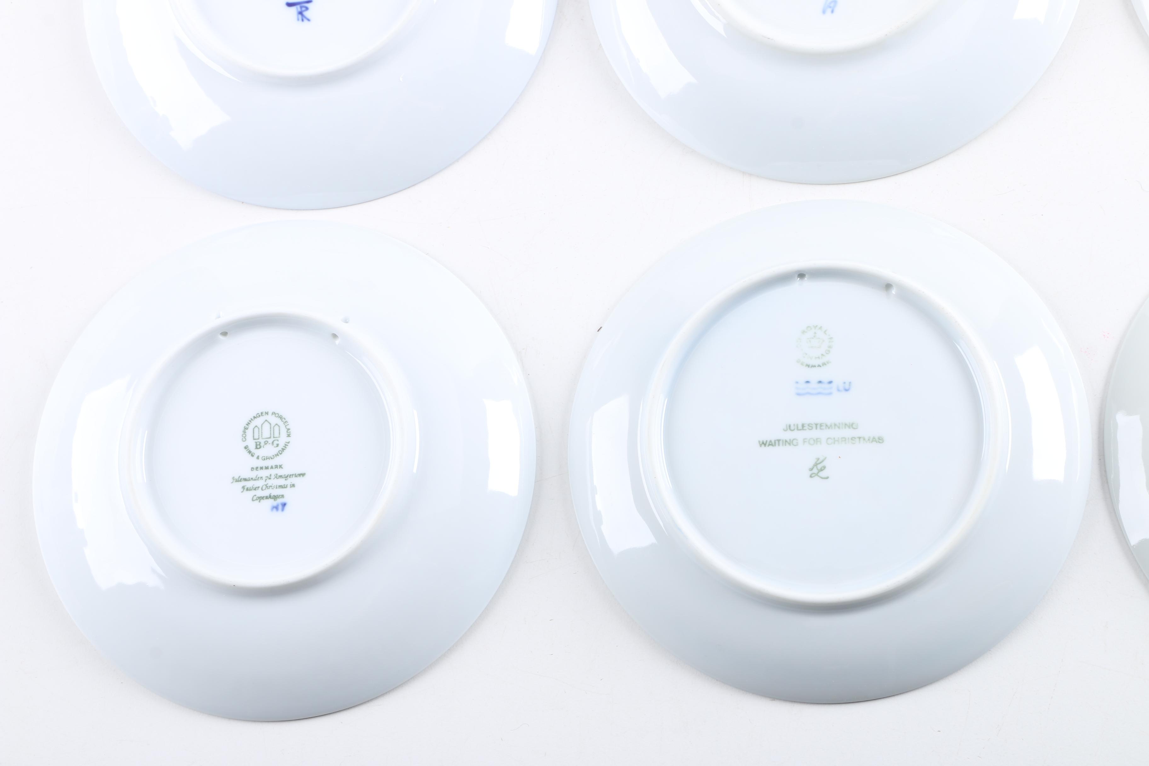 Decorative Porcelain Bing & Grondahl and Royal Copenhagen Plates