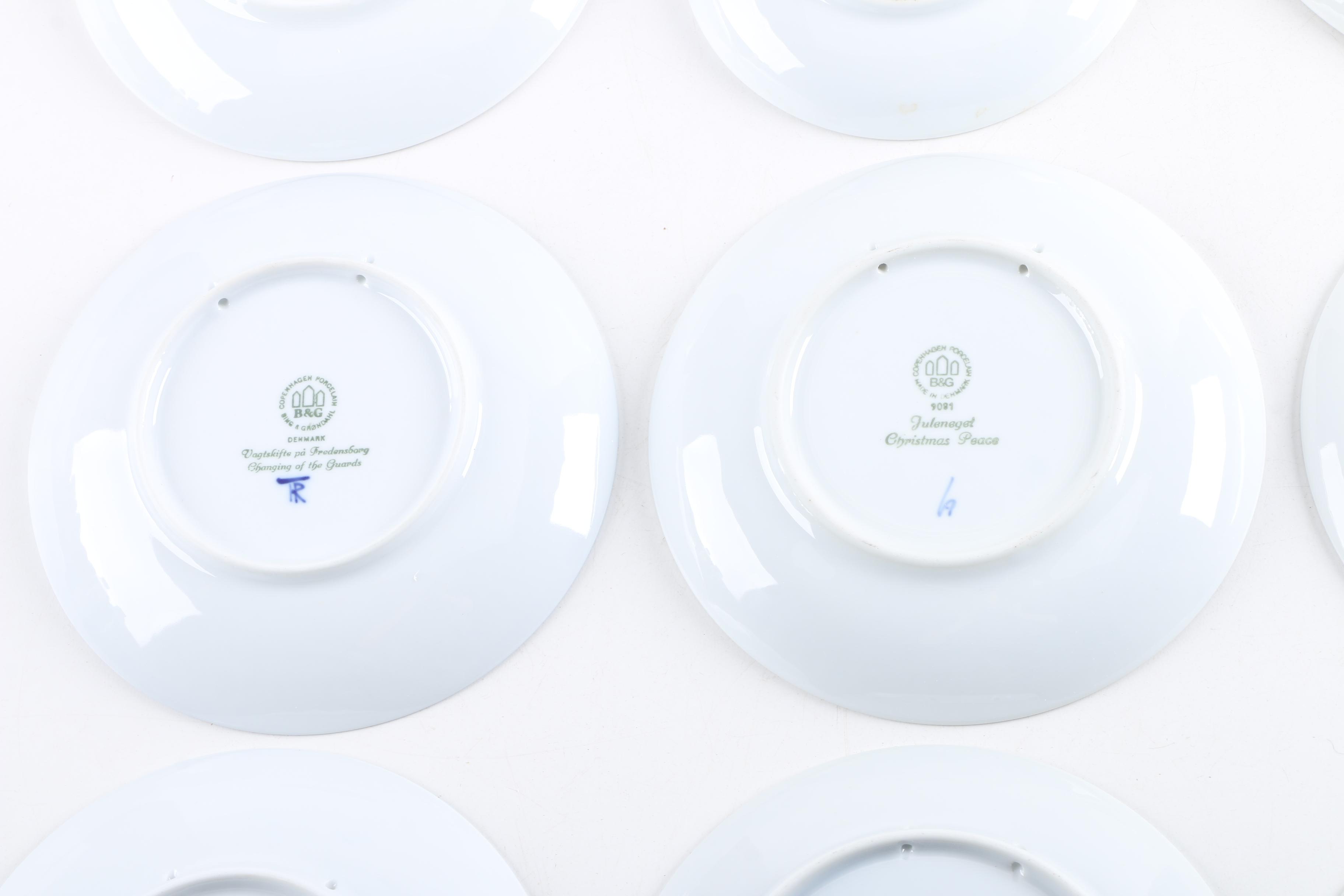 Decorative Porcelain Bing & Grondahl and Royal Copenhagen Plates