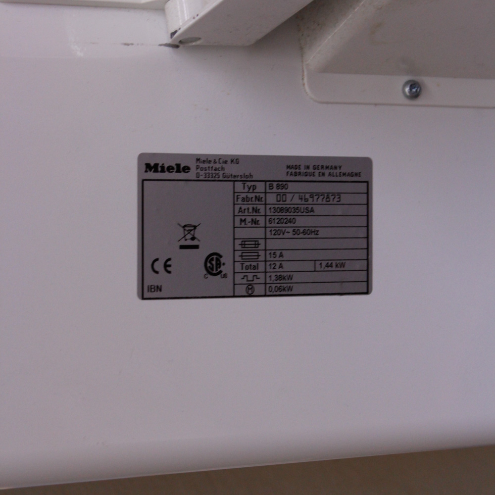 Miele B890 Rotary Iron