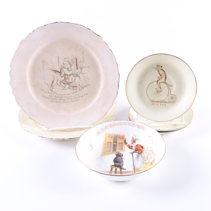 Royal Doulton "Nursery Rhymes" Decorative Plates