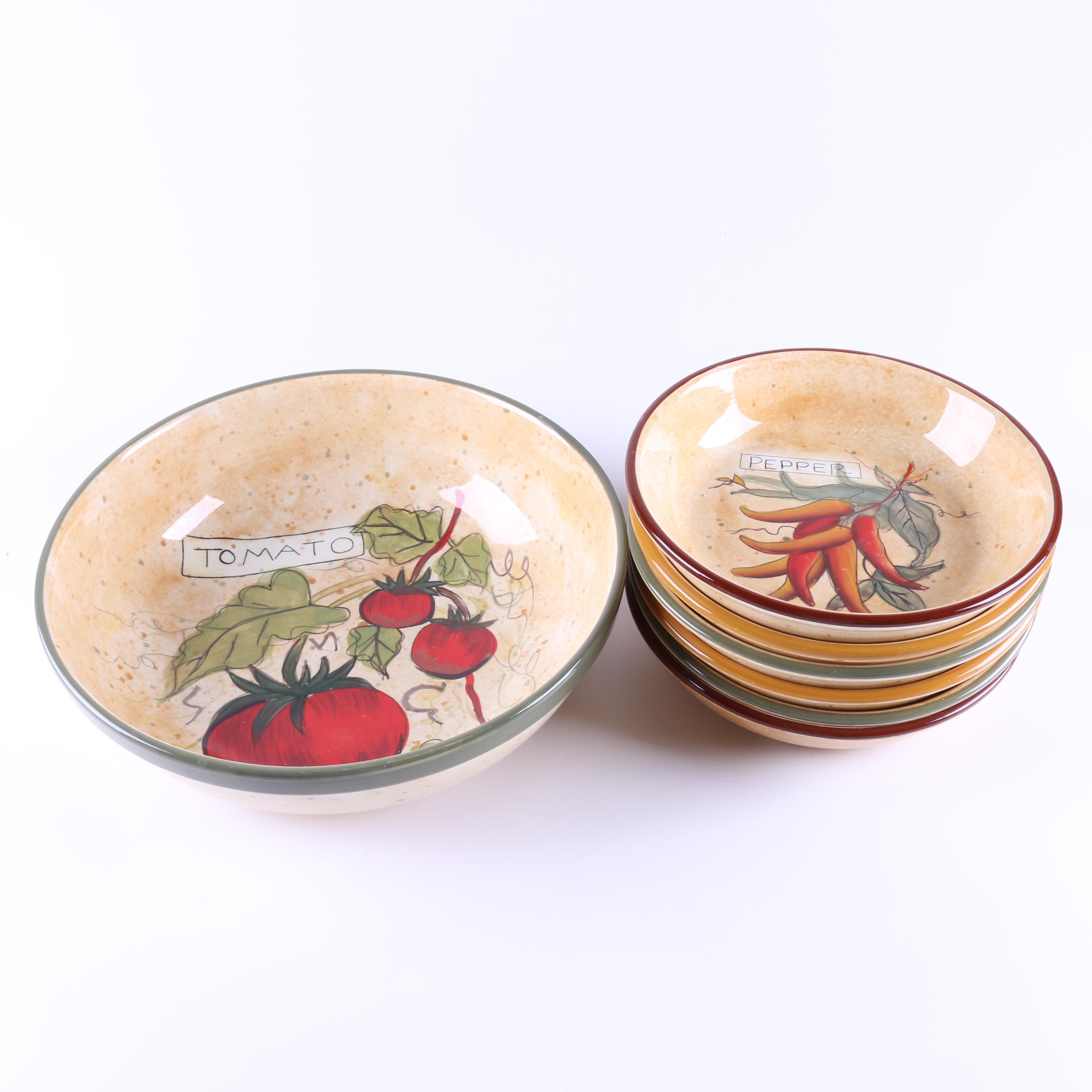 Susan Winget for Certified International Pasta Bowls