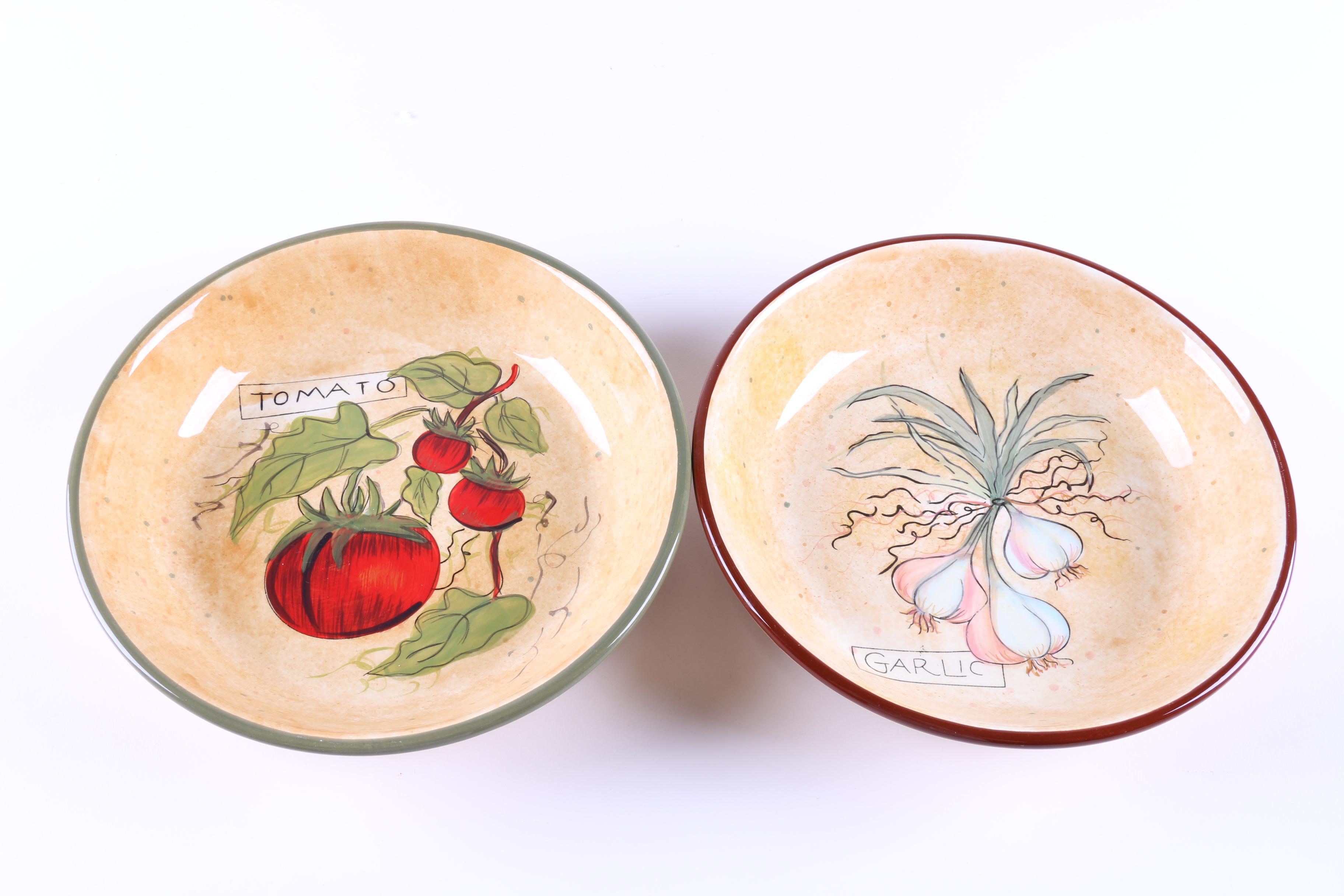 Susan Winget for Certified International Pasta Bowls