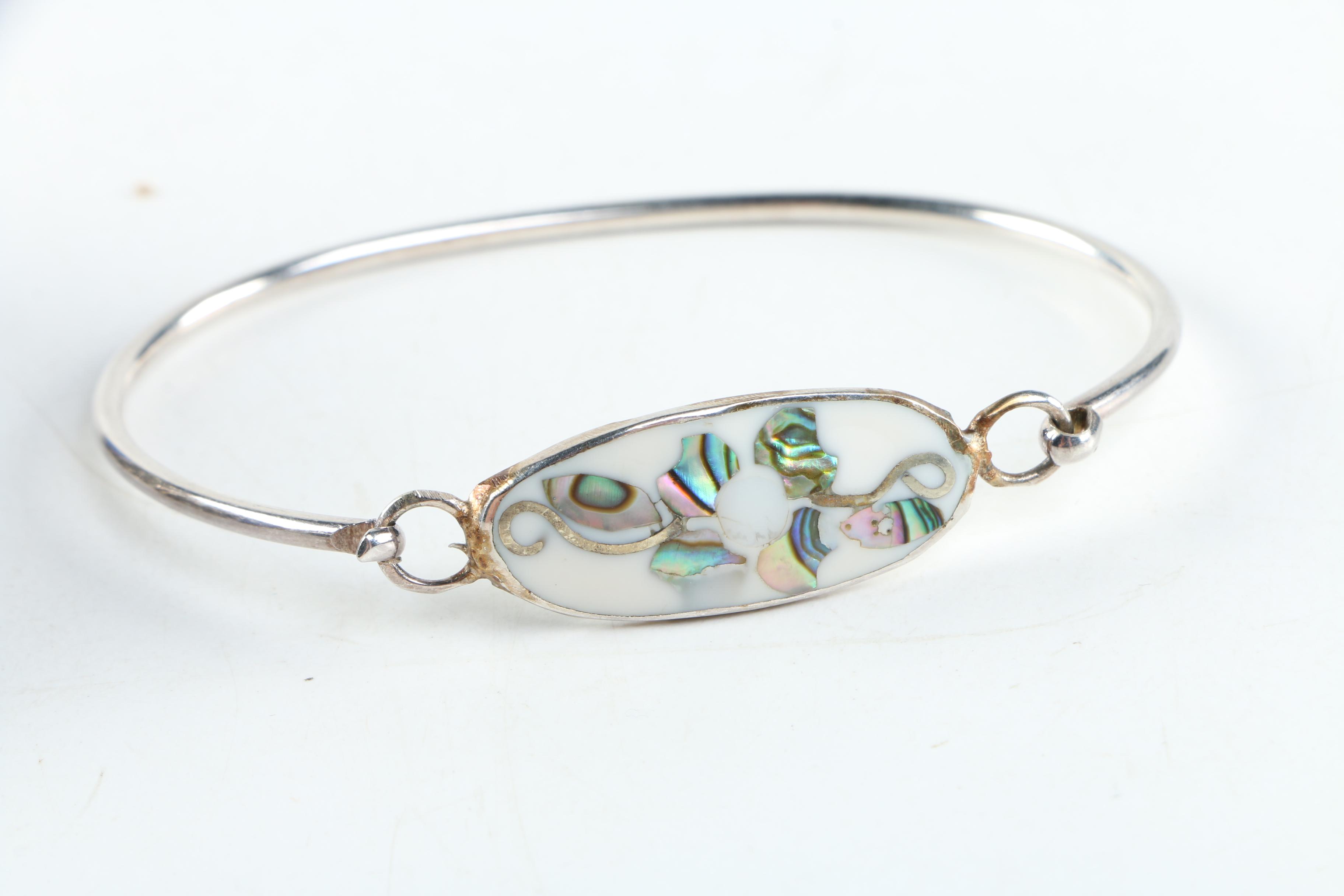 Silver Tone Turquoise and Gemstone Jewelry