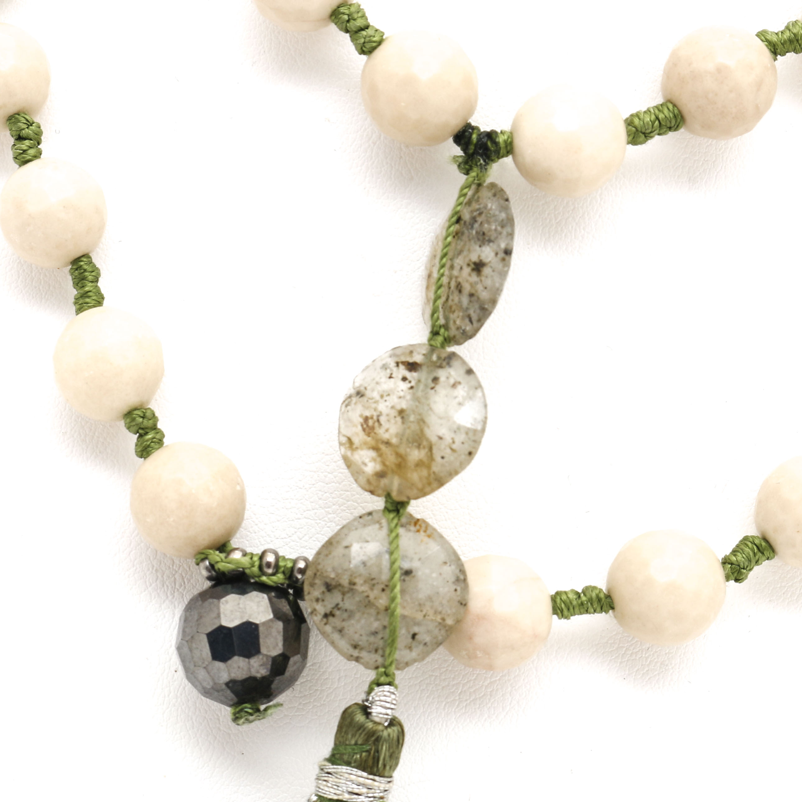 Assortment of Beaded Necklaces Including Pieces with Quartz