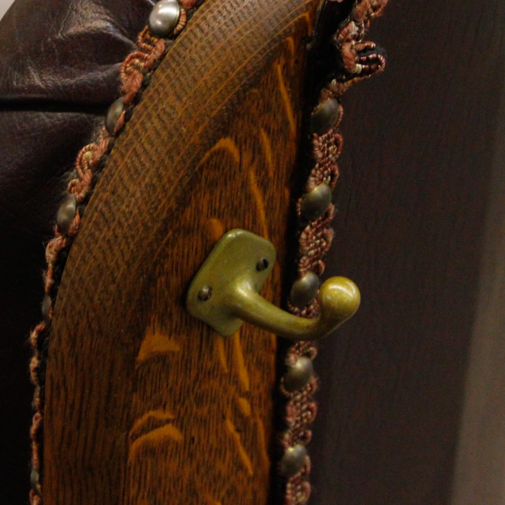 Antique Oak Barber's Chair by Koken