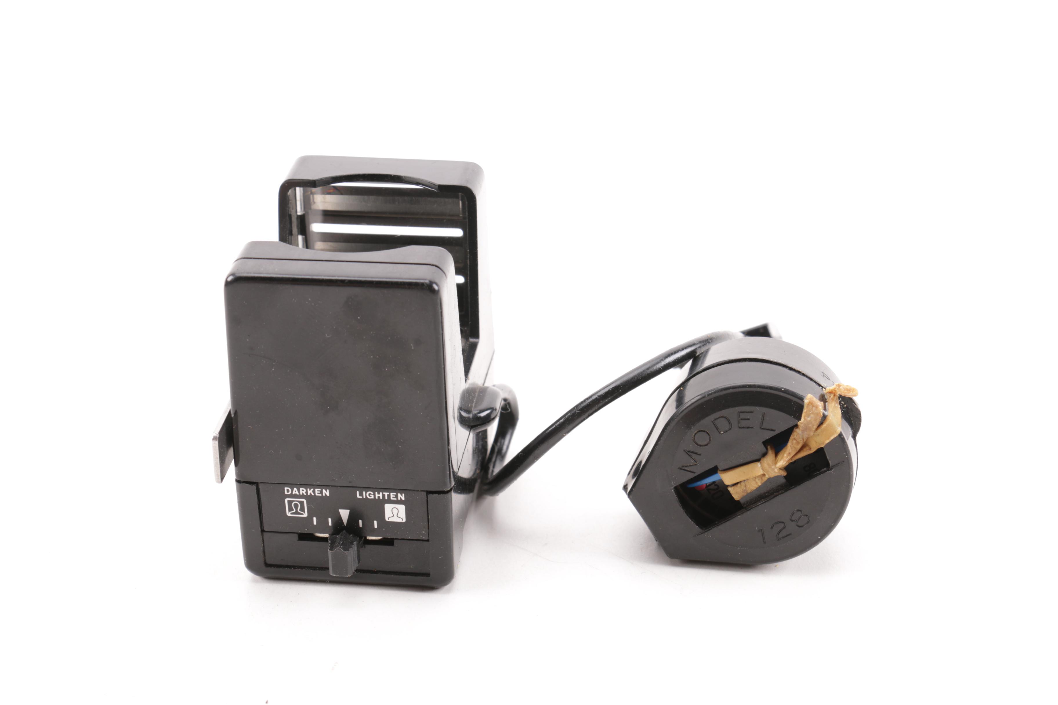 Vintage Polaroid and Beacon Cameras