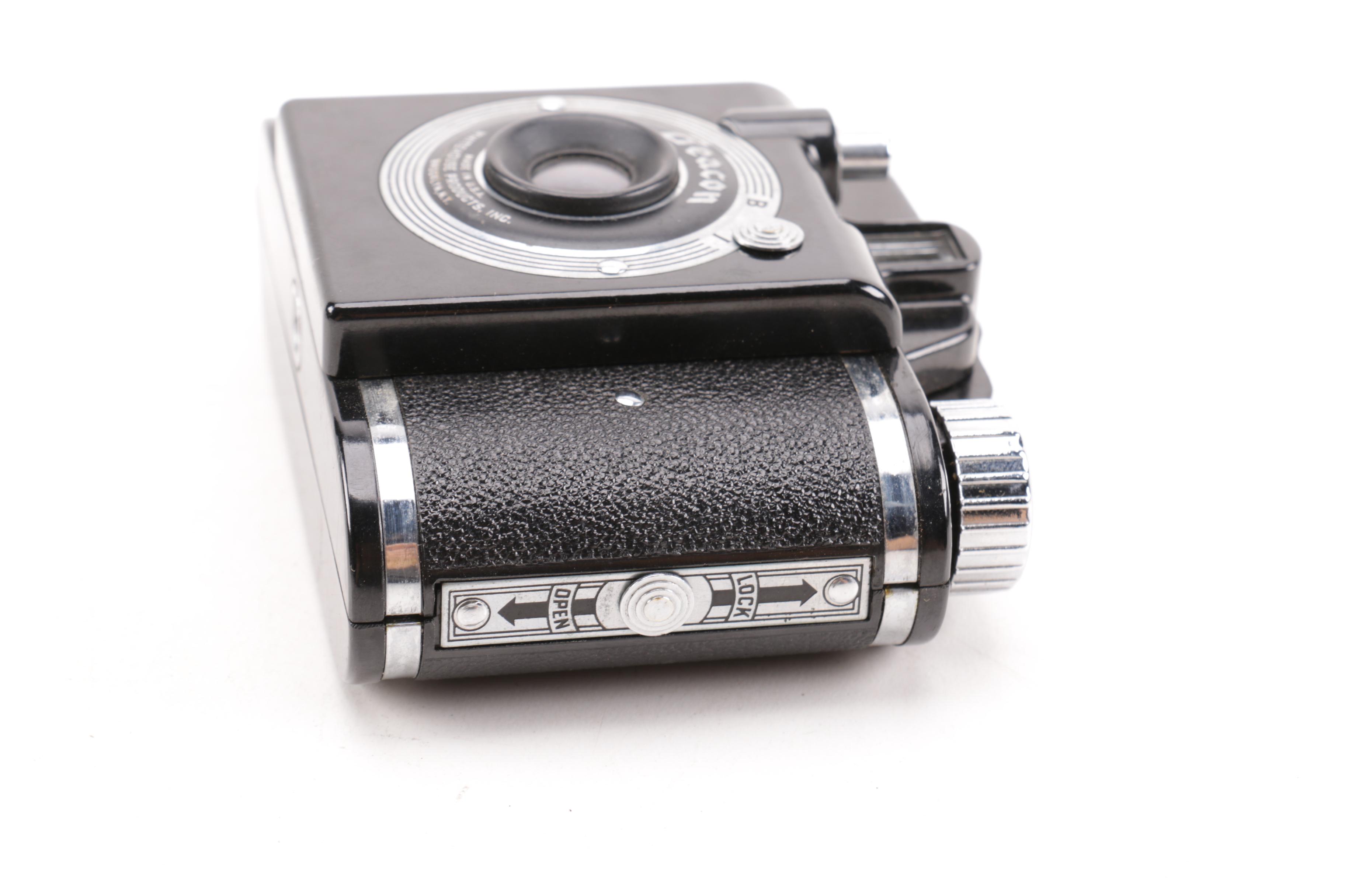 Vintage Polaroid and Beacon Cameras