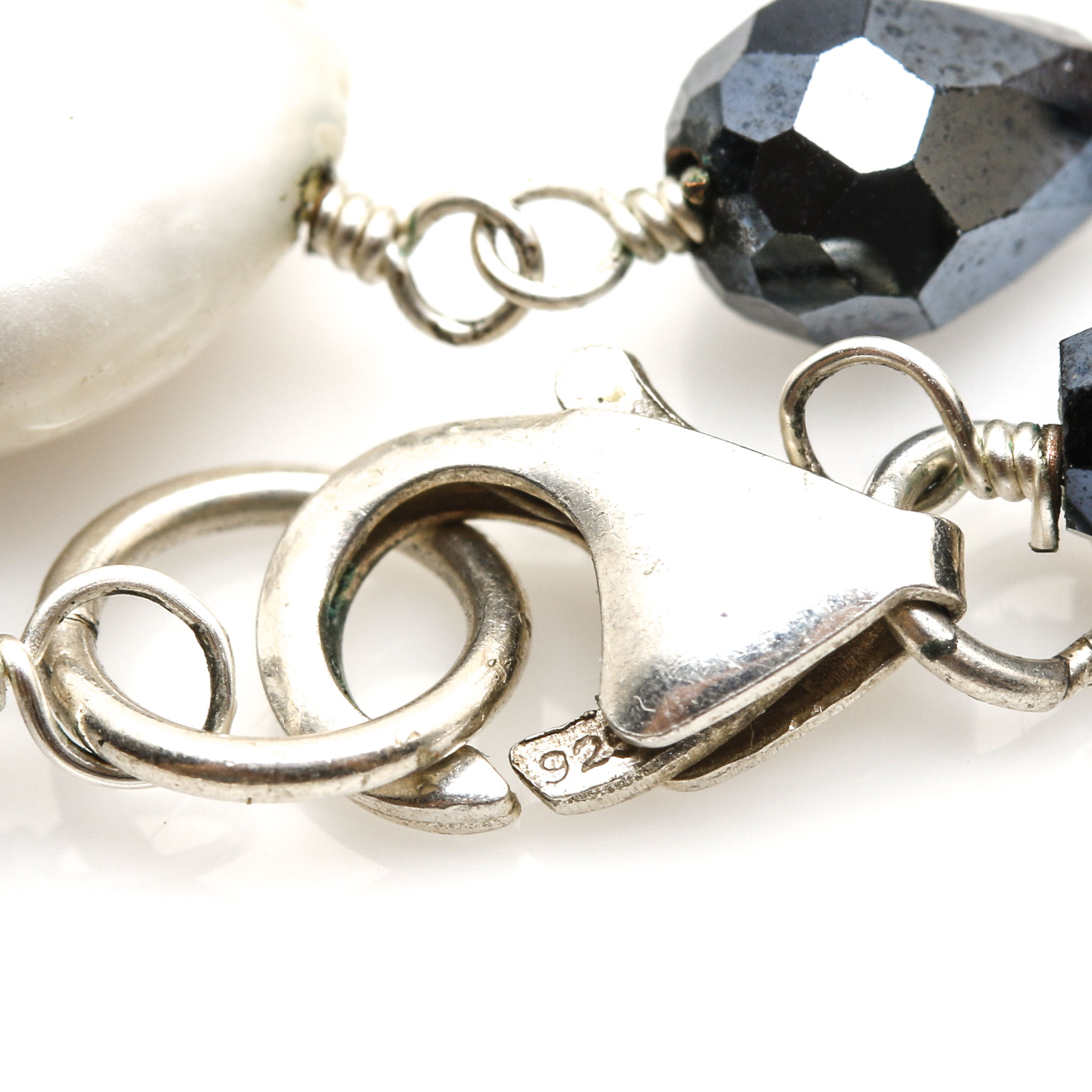 Beaded Jewelry Including a Pearl Necklace