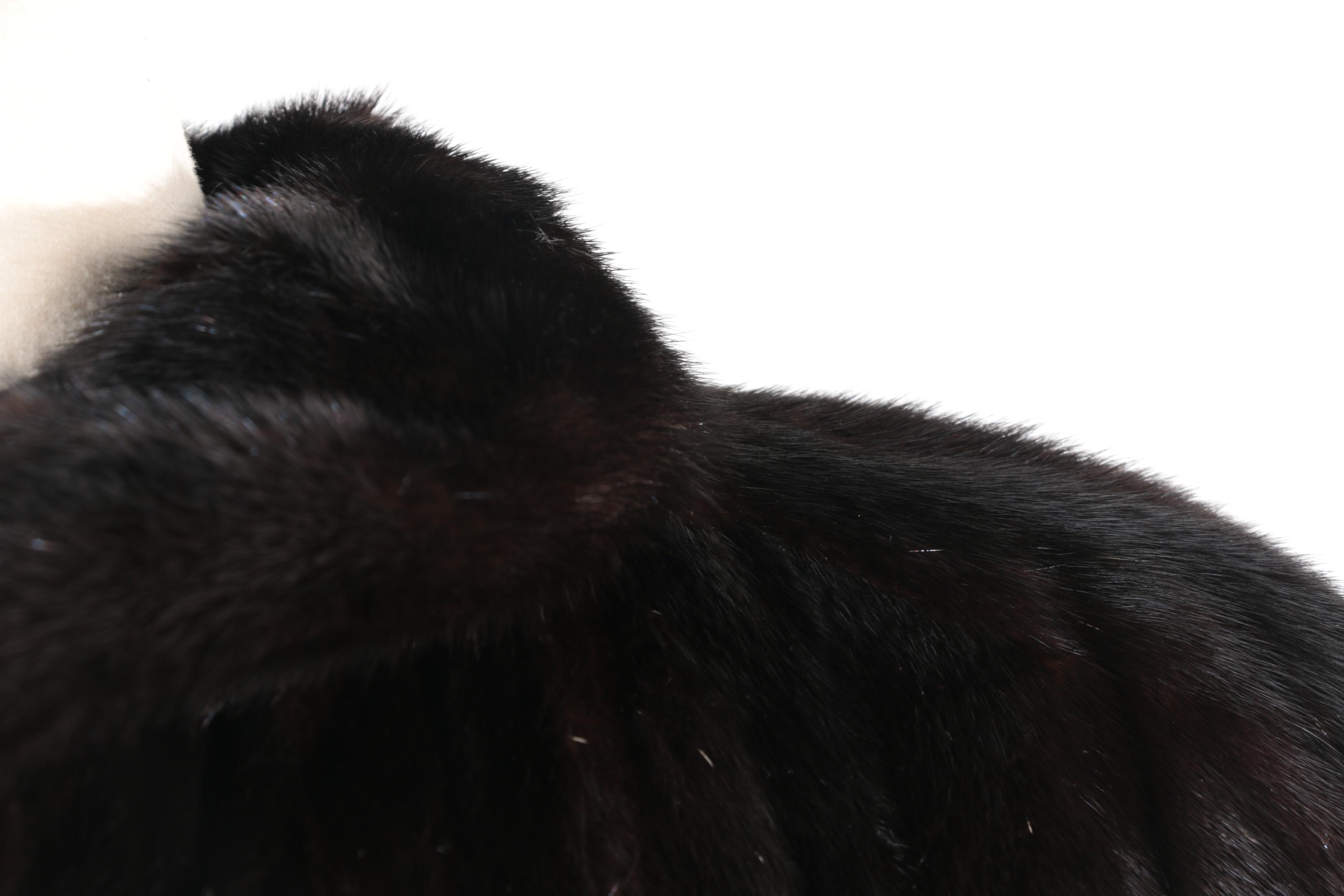 Women's Vintage Peter Duffy of New York Dark Brown Mink Fur Coat