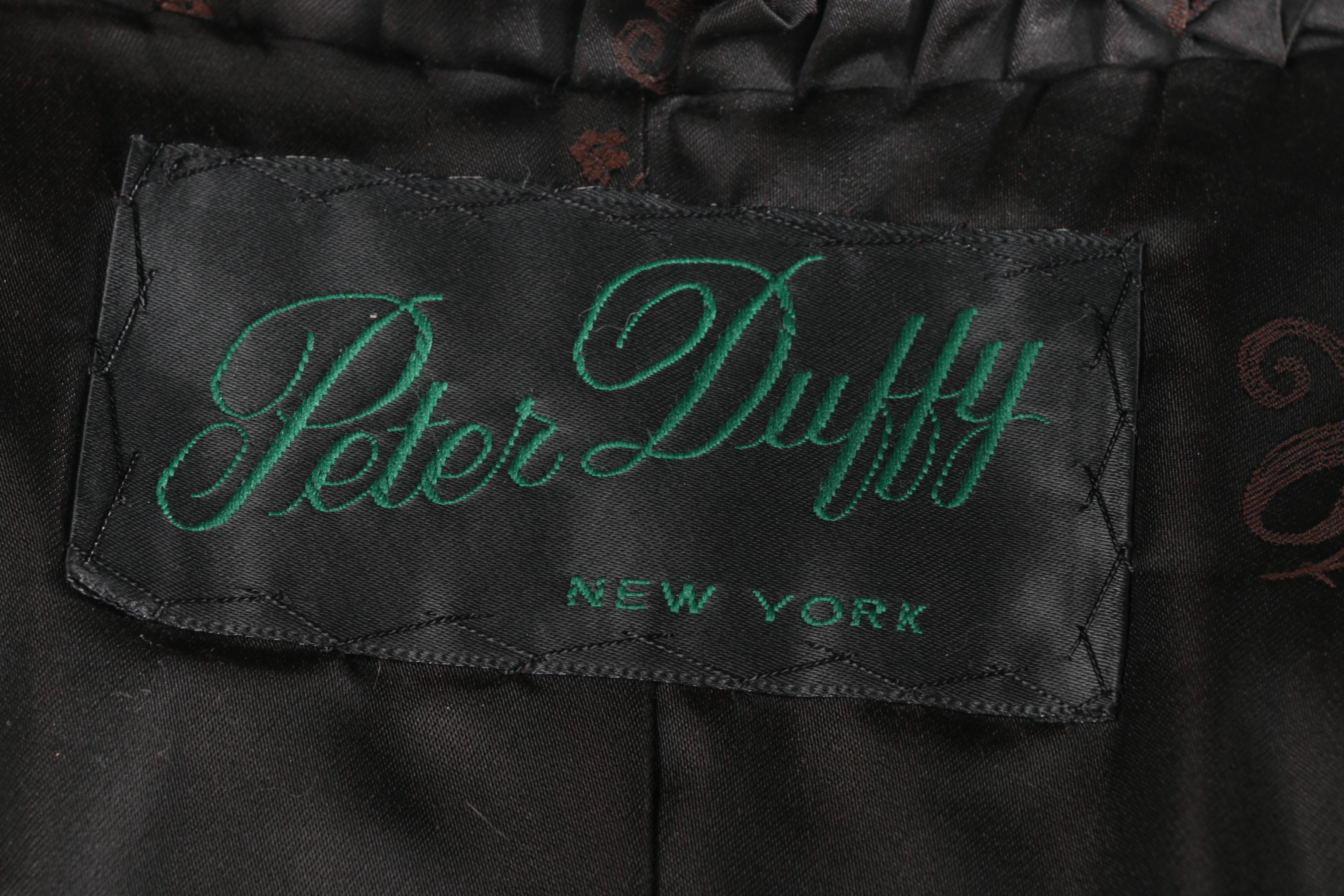 Women's Vintage Peter Duffy of New York Dark Brown Mink Fur Coat