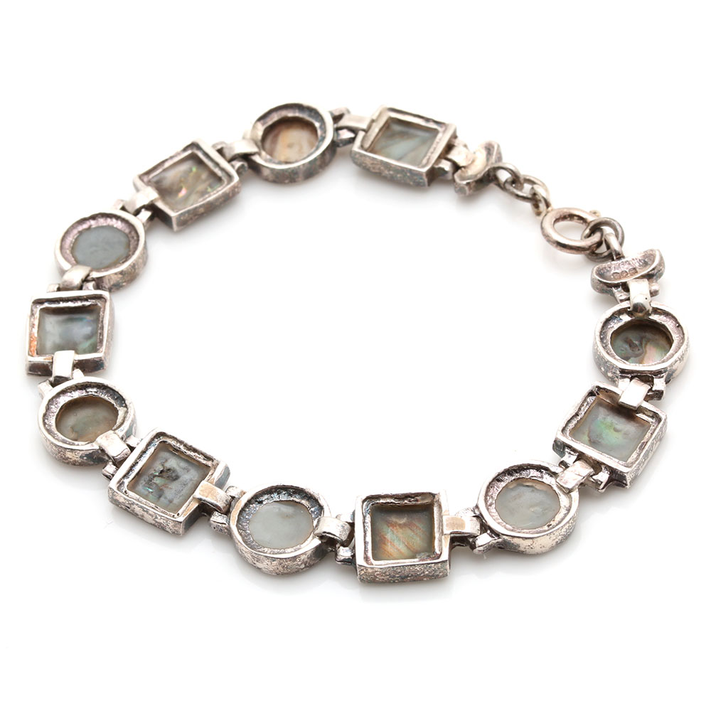 Coach Gold Tone Ring and Sterling Silver Bracelet