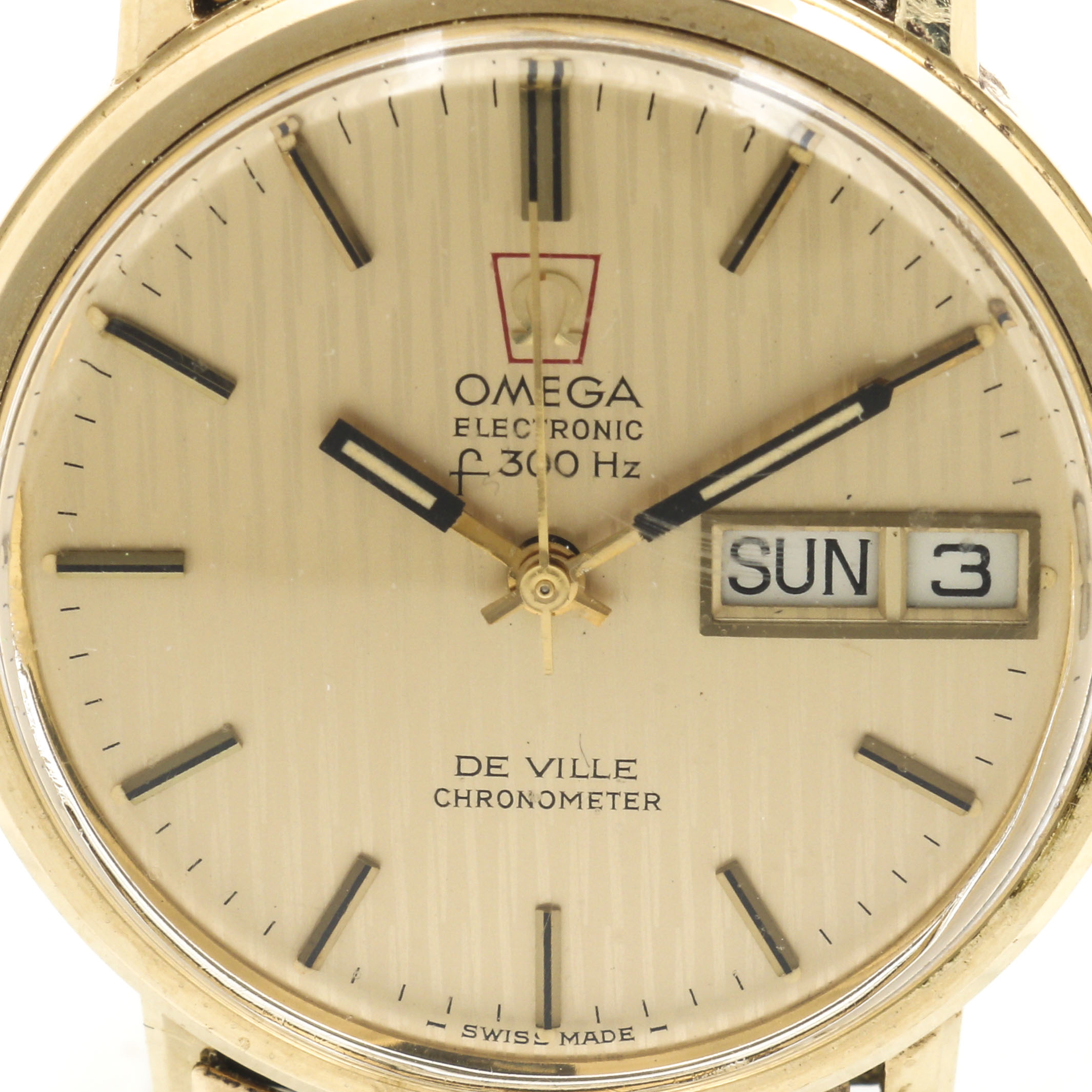 Omega De Ville Chronometer Gold Filled and Stainless Steel Watch