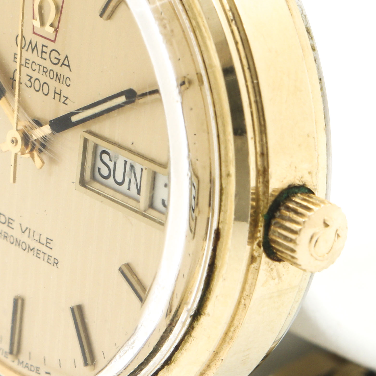 Omega De Ville Chronometer Gold Filled and Stainless Steel Watch
