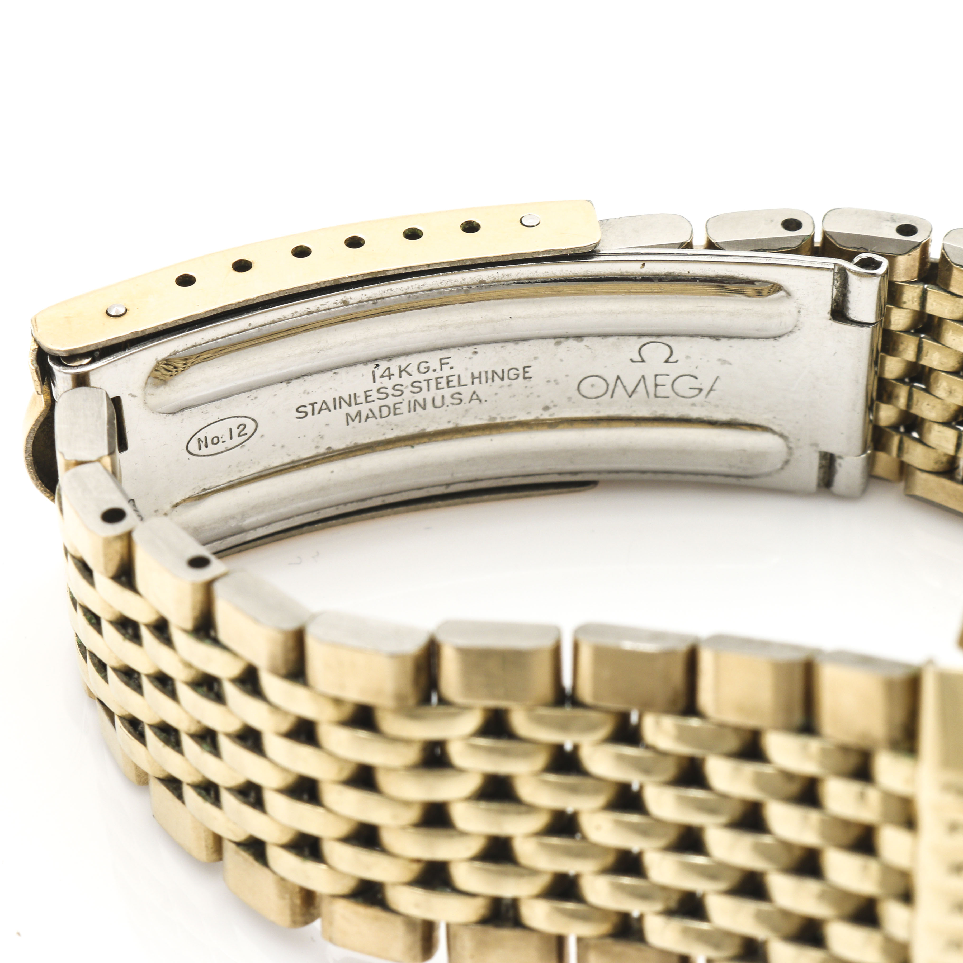 Omega De Ville Chronometer Gold Filled and Stainless Steel Watch