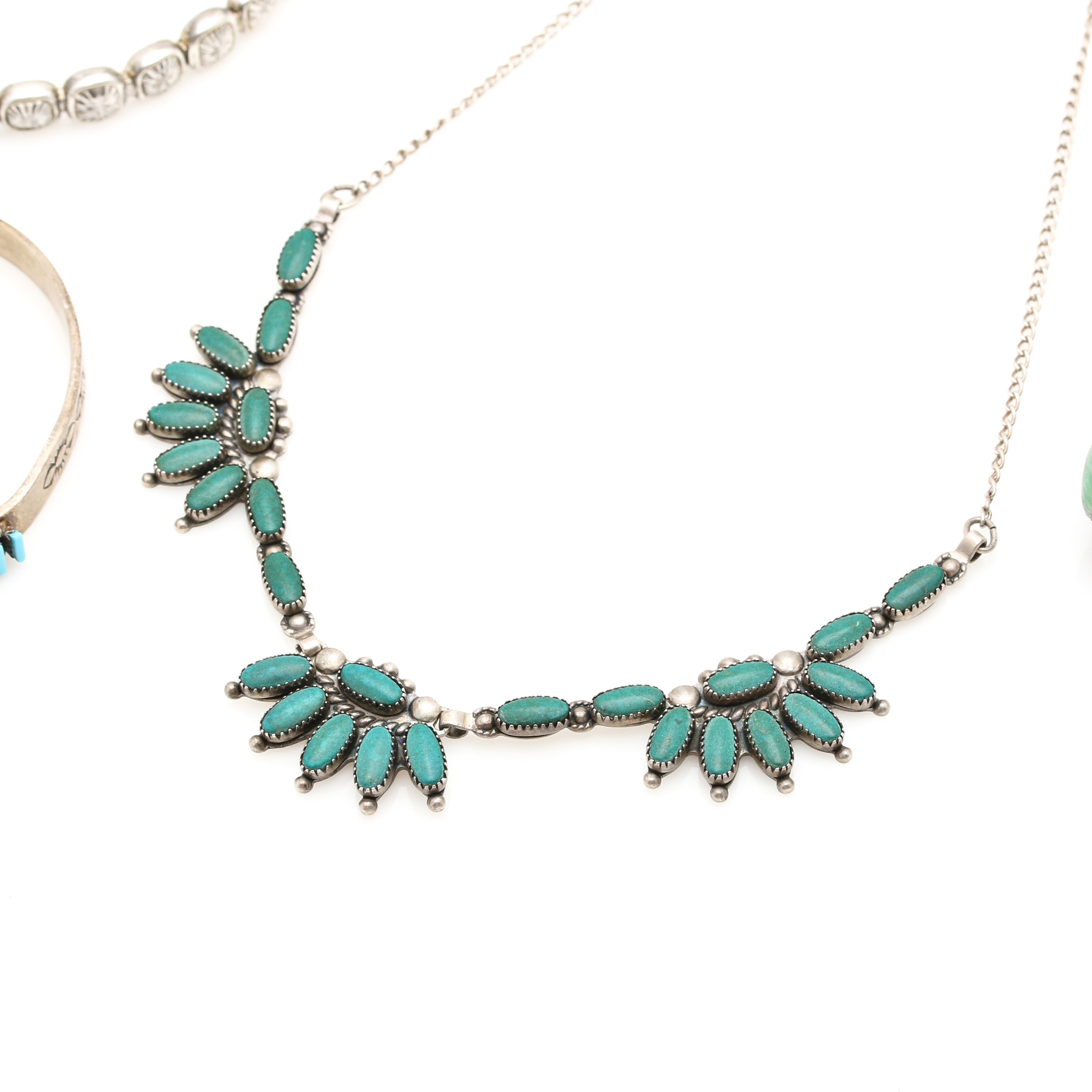 Assortment of Sterling Silver and Gemstone Jewelry