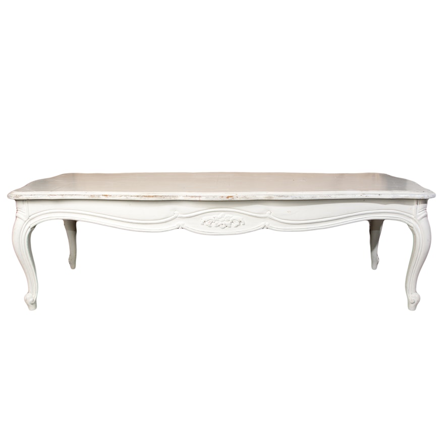 Painted Louis XV Style Coffee Table by Thomasville Furniture